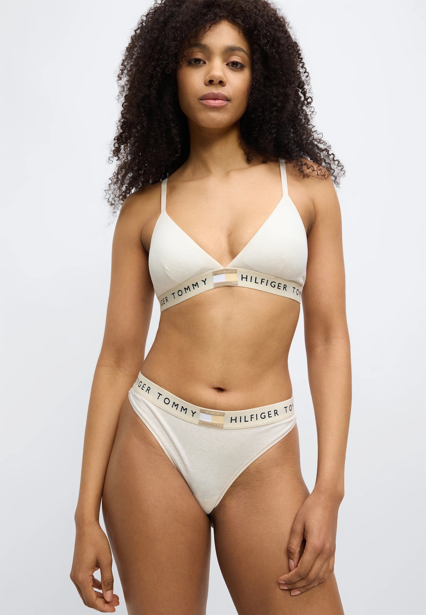 String classique Tommy Hilfiger Heritage – Beige chiné