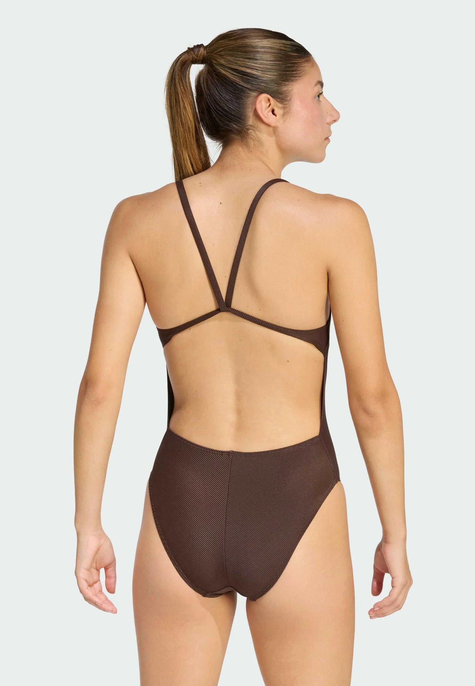 Costume da bagno intero Adidas Performance - Marrone