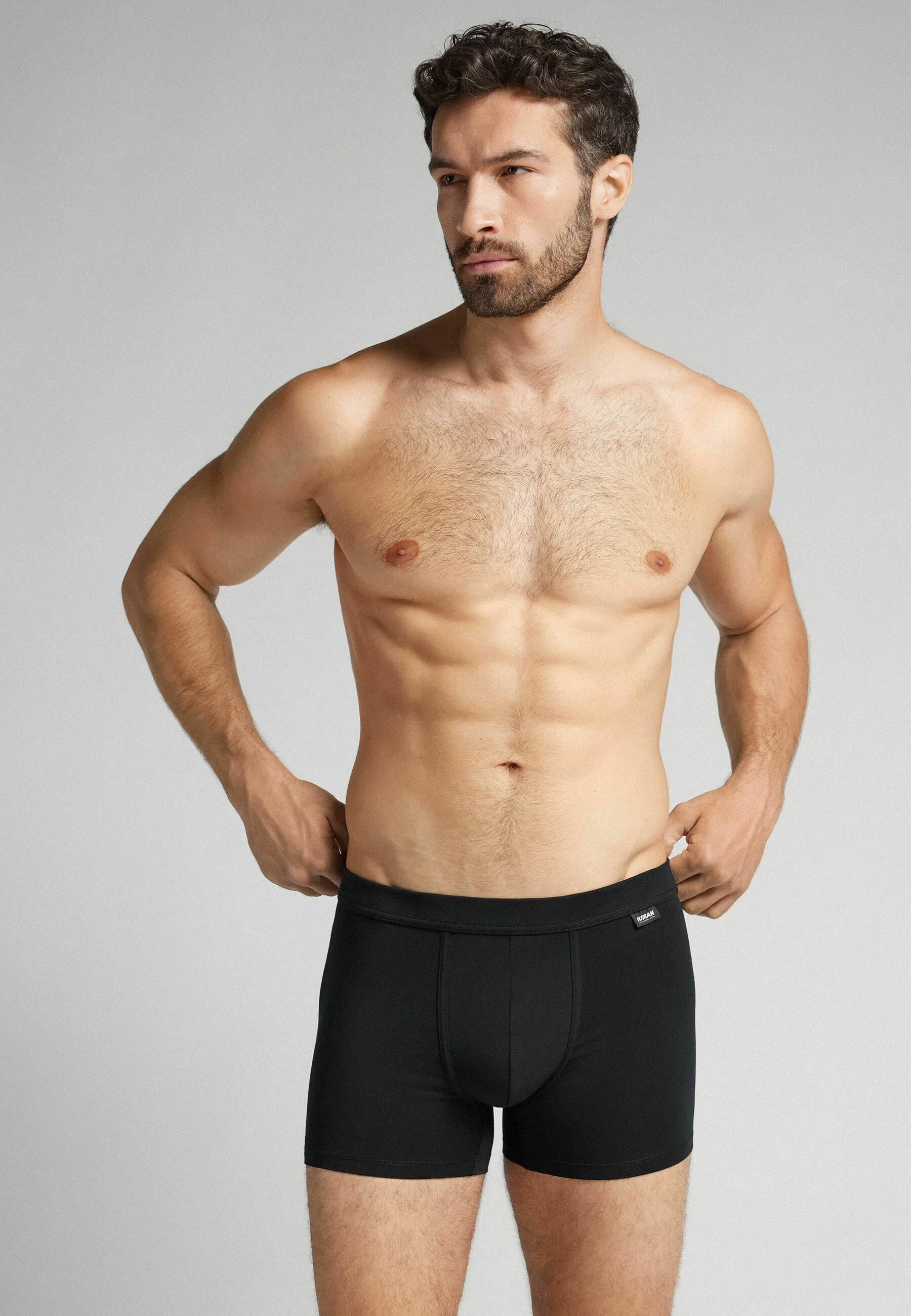 IUMAN Intimissimi Uomo The Indestructible Trunks – Black