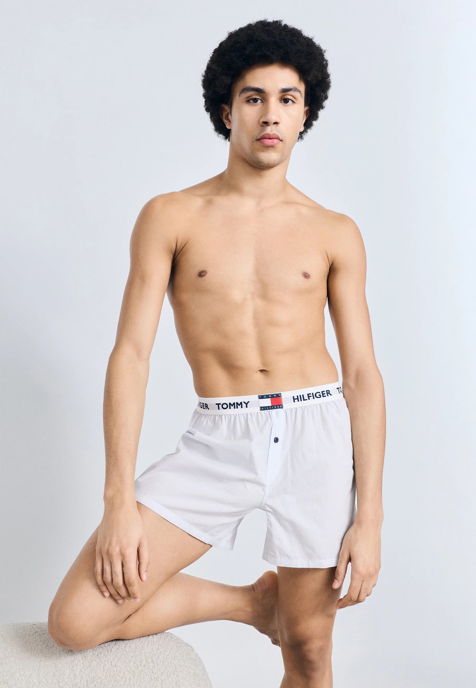 Tommy Hilfiger Heritage 3 Pack Boxer Shorts – Navy, Ithica