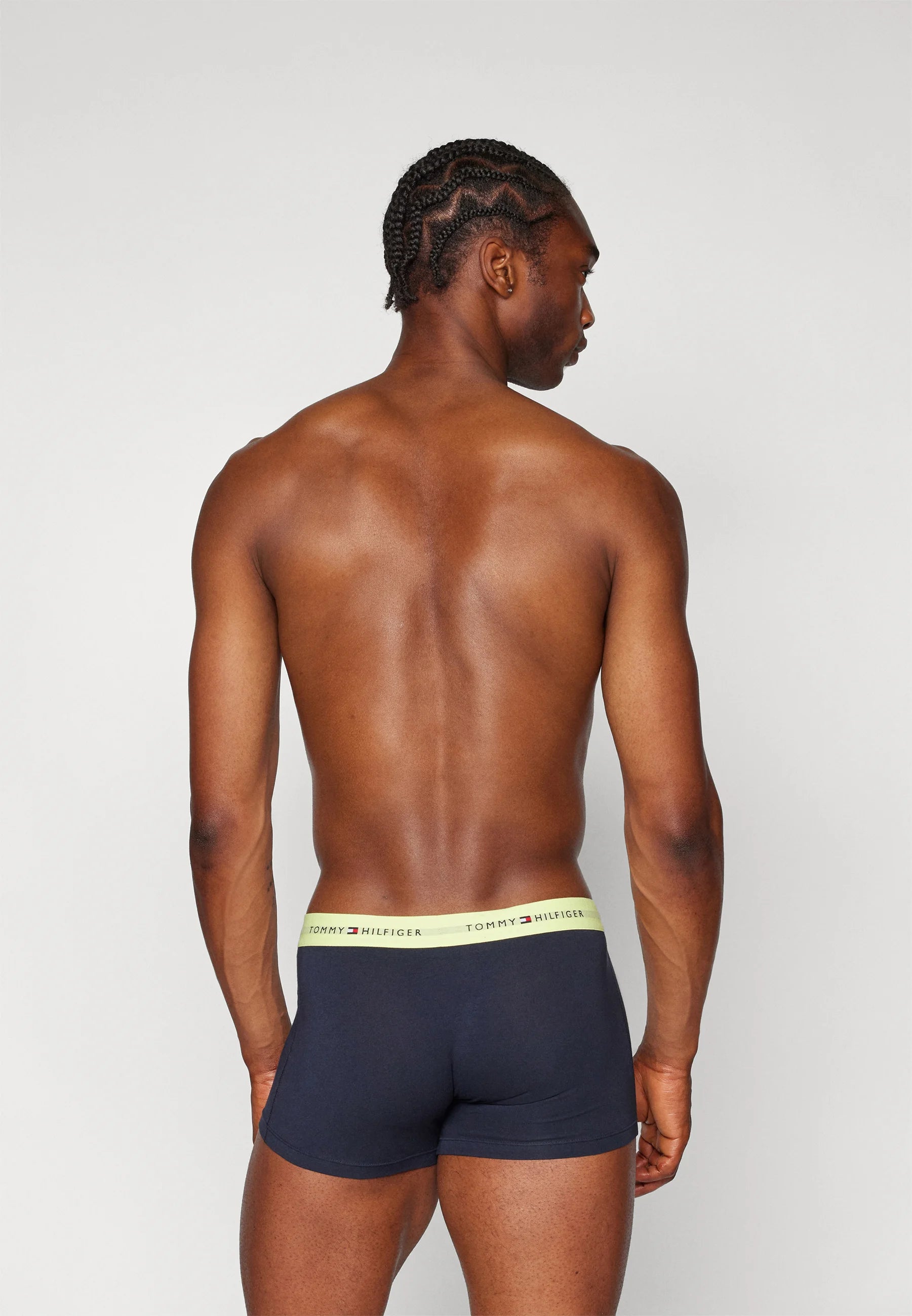 Tommy Hilfiger Signature Trunk 3 Pack – Stonewash Green, Faded Lime, Cold Blue