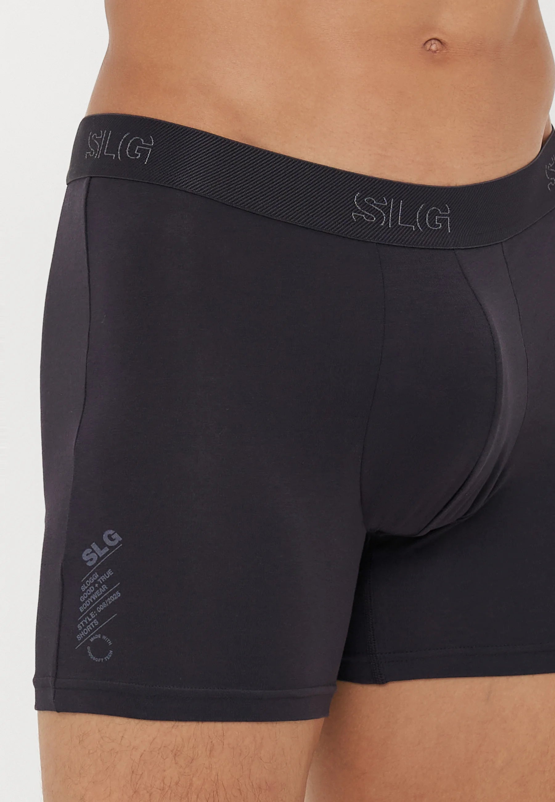 Lot de 2 boxers Sloggi Base – Charbon