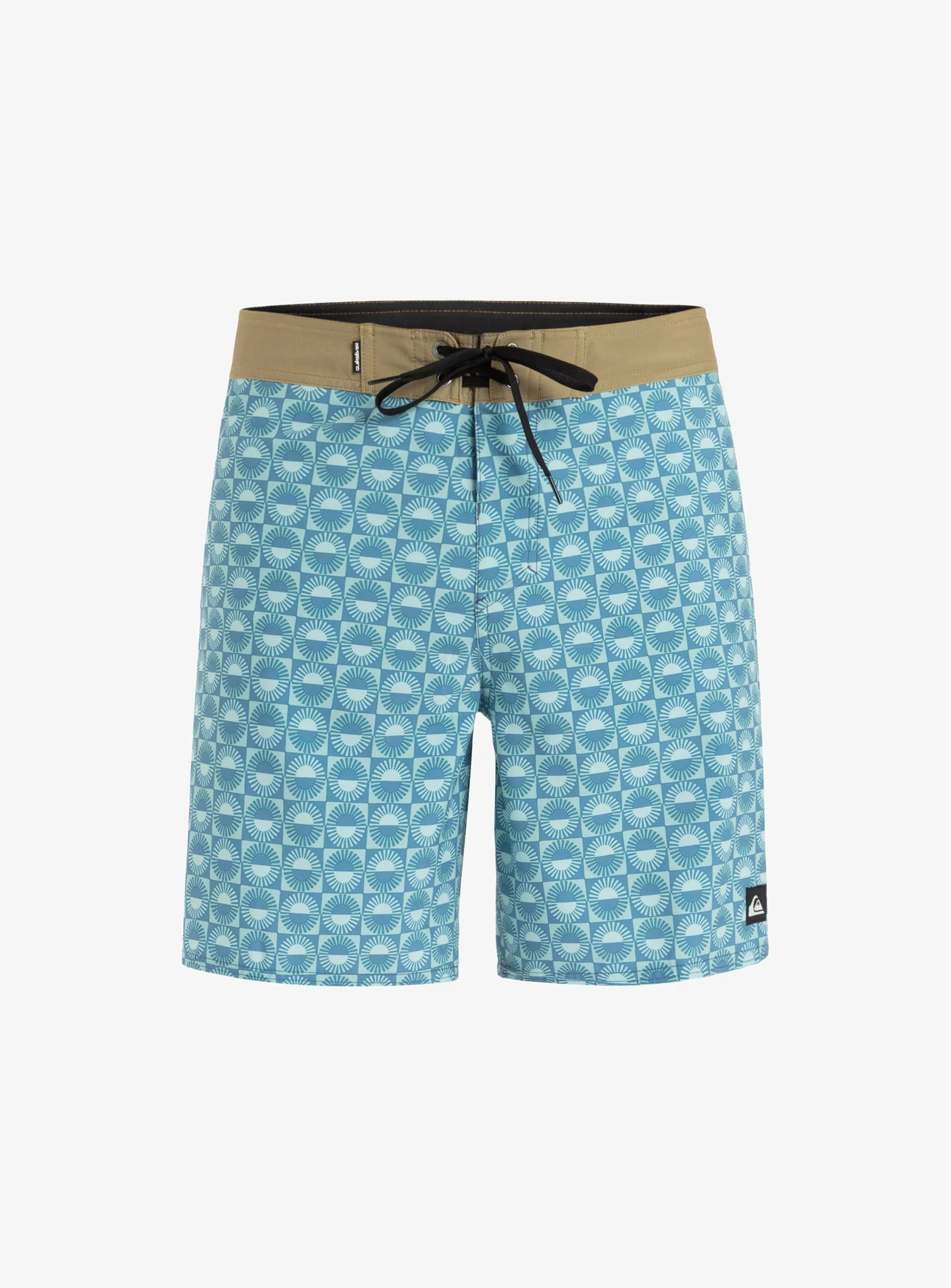 Quiksilver Surfsilk Swim Shorts – Blue, Green, White