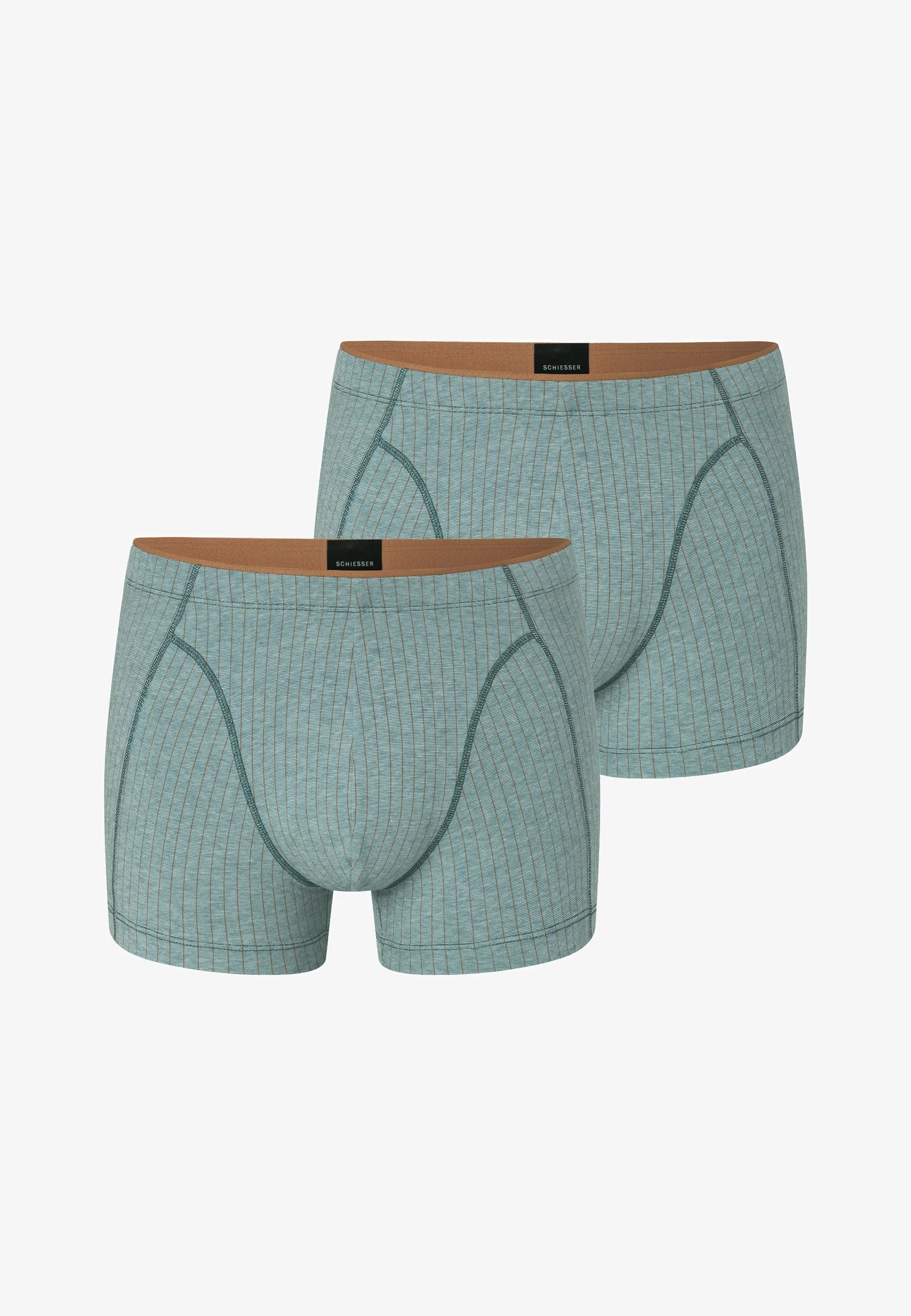 Schiesser Originals kufry 2 Pack – zelená