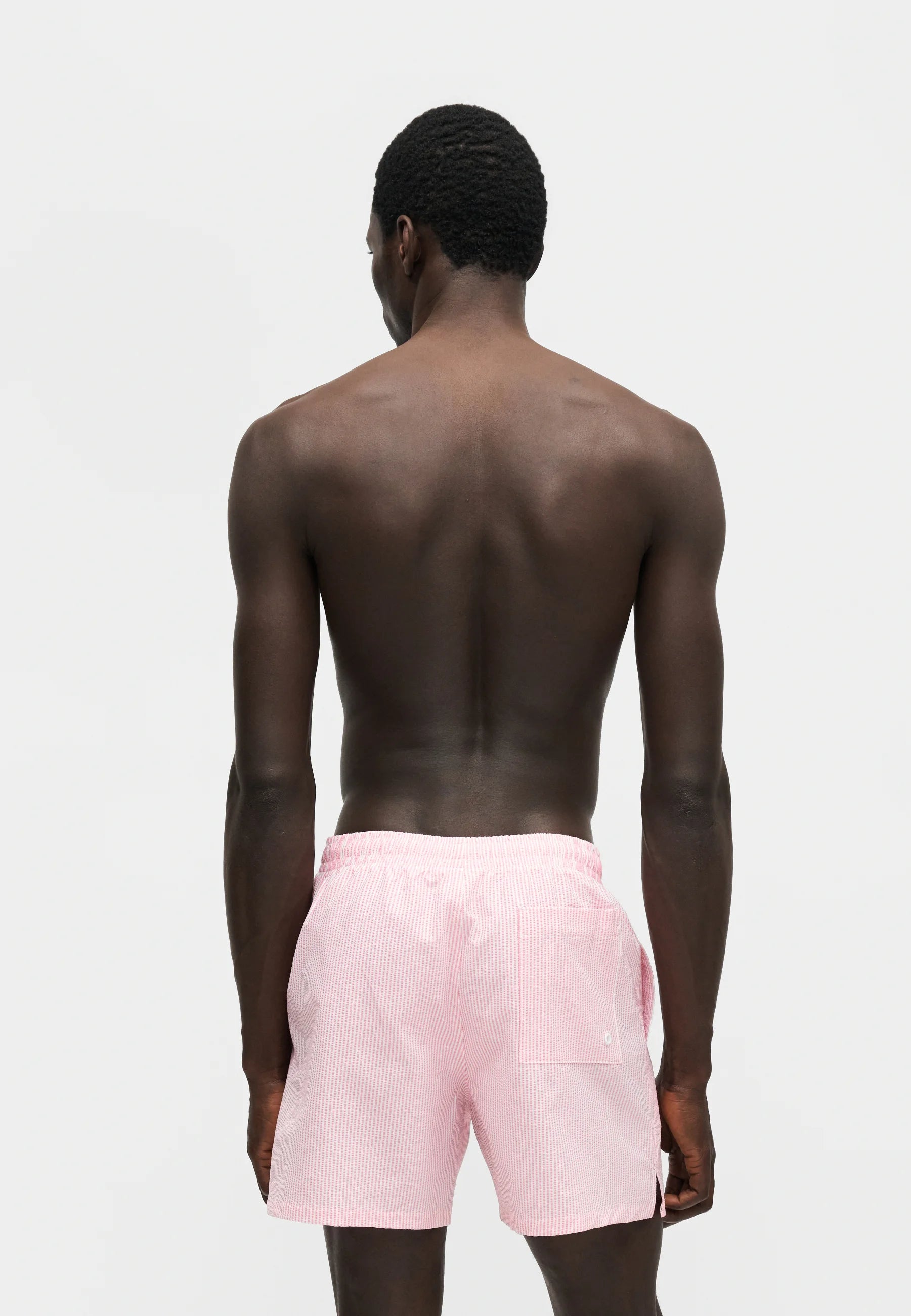 Short de bain Nike Swim Breaker Ripple Texture Volley - Rose brillant