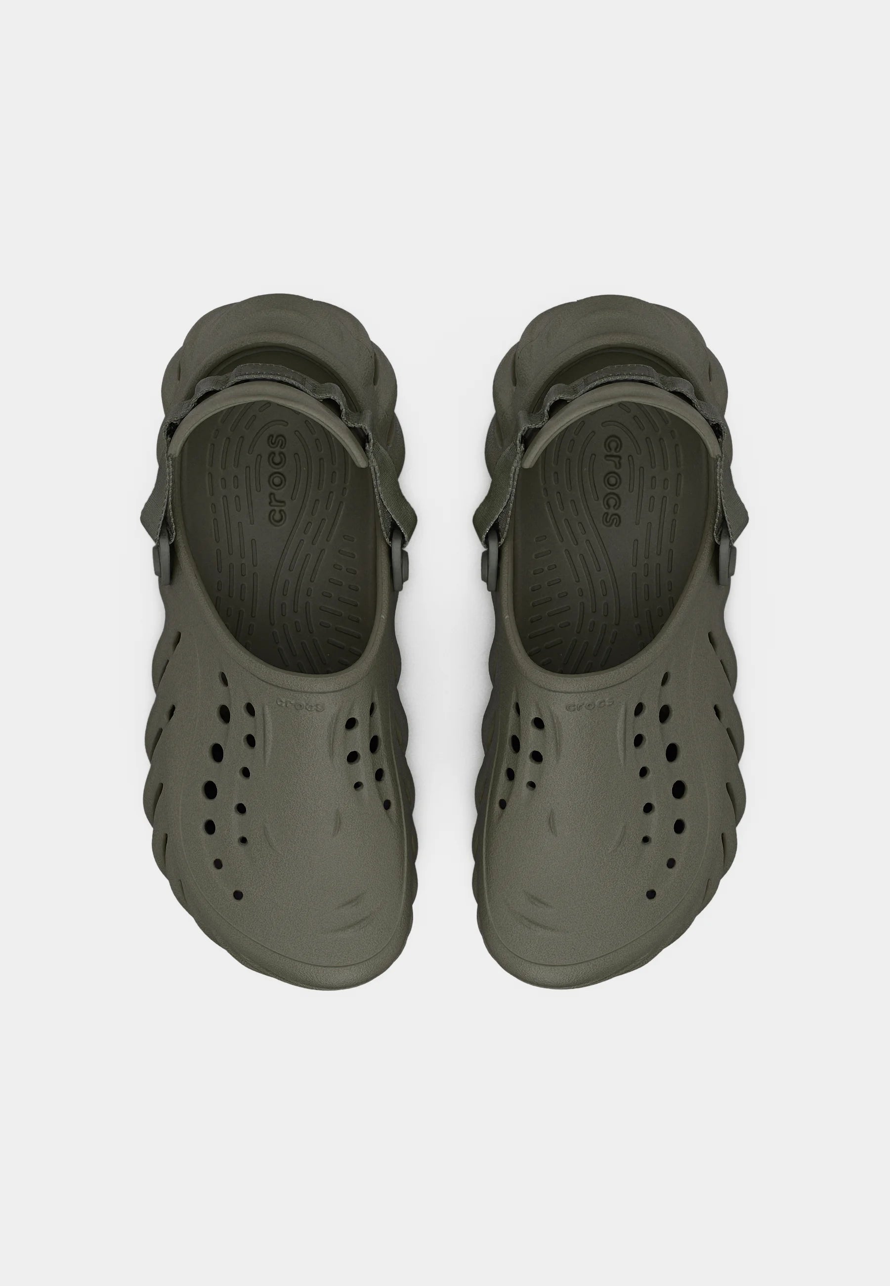 Crocs Echo Mules – Dusty Olive