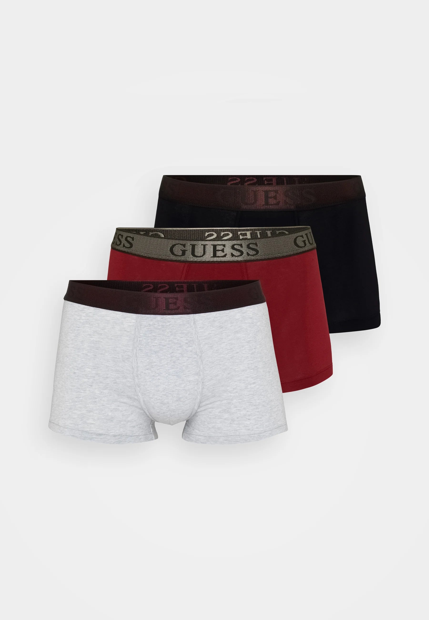 Kufry Guess Joe 3 Pack – černá, červená, šedá