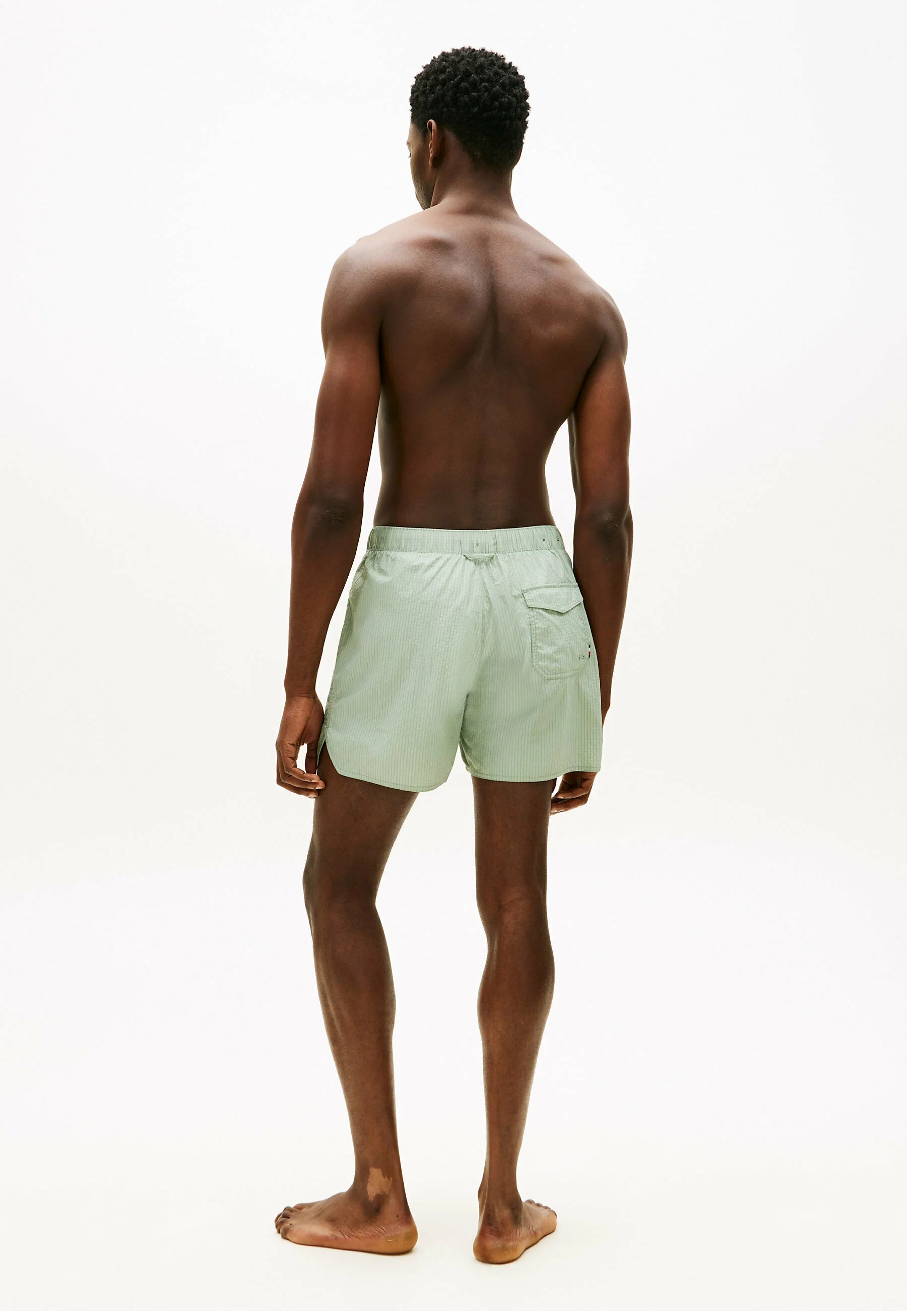 Tommy Hilfiger Ripstop Swim Shorts – Minty Grey