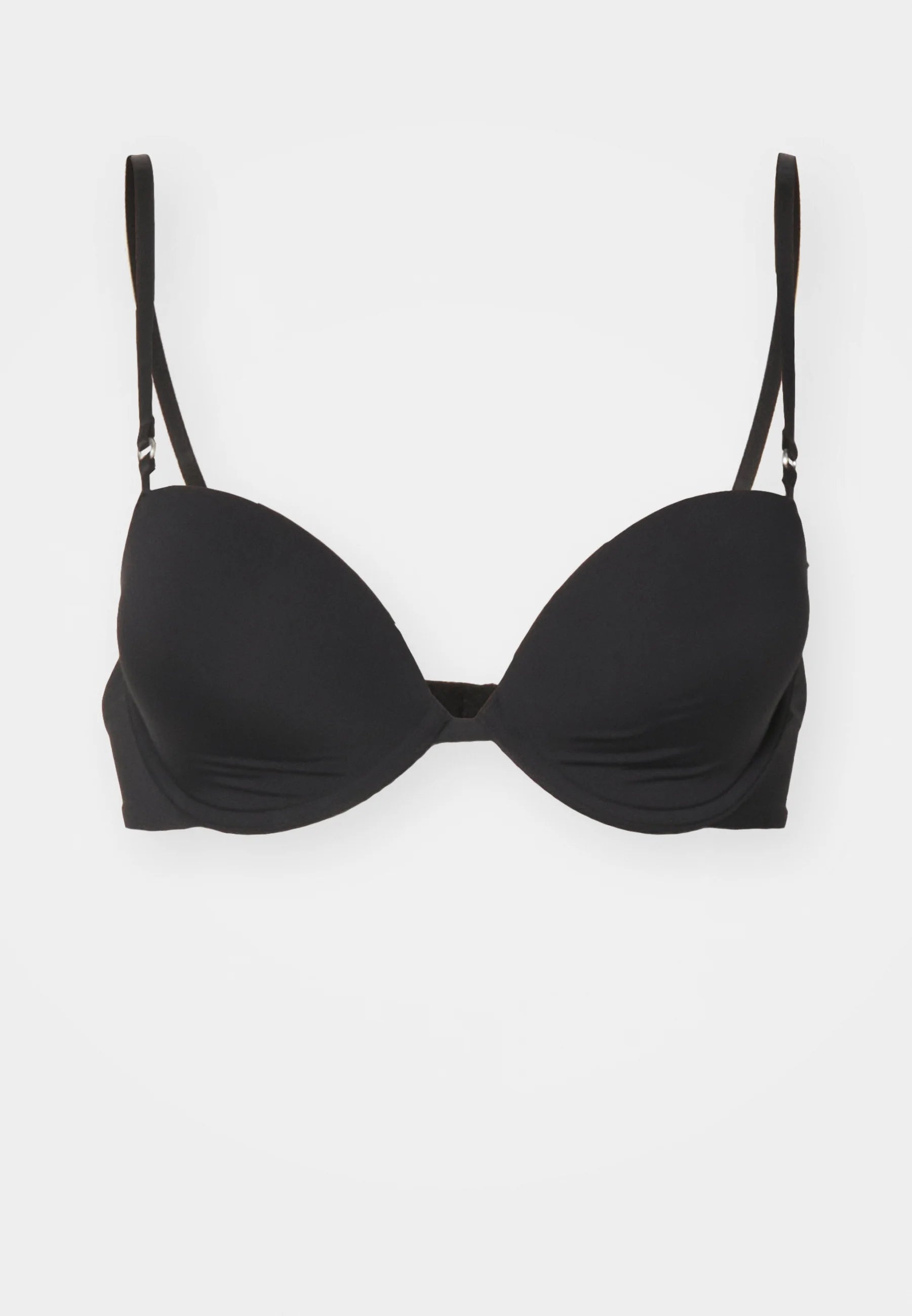 Reggiseno T-shirt Demi leggermente foderato Calvin Klein - Nero