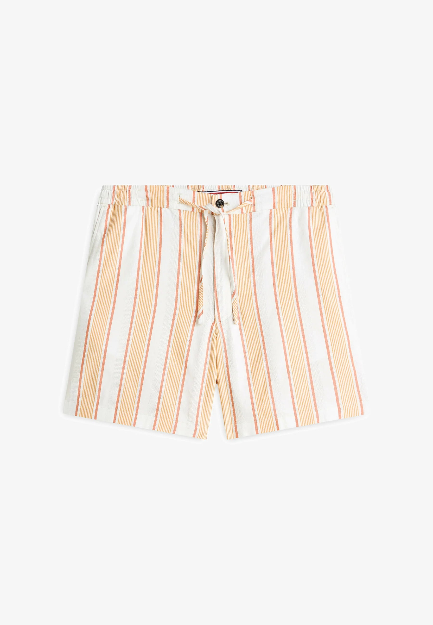 Tommy Hilfiger Dobby Short de bain – Orange Hype, Orange brillant