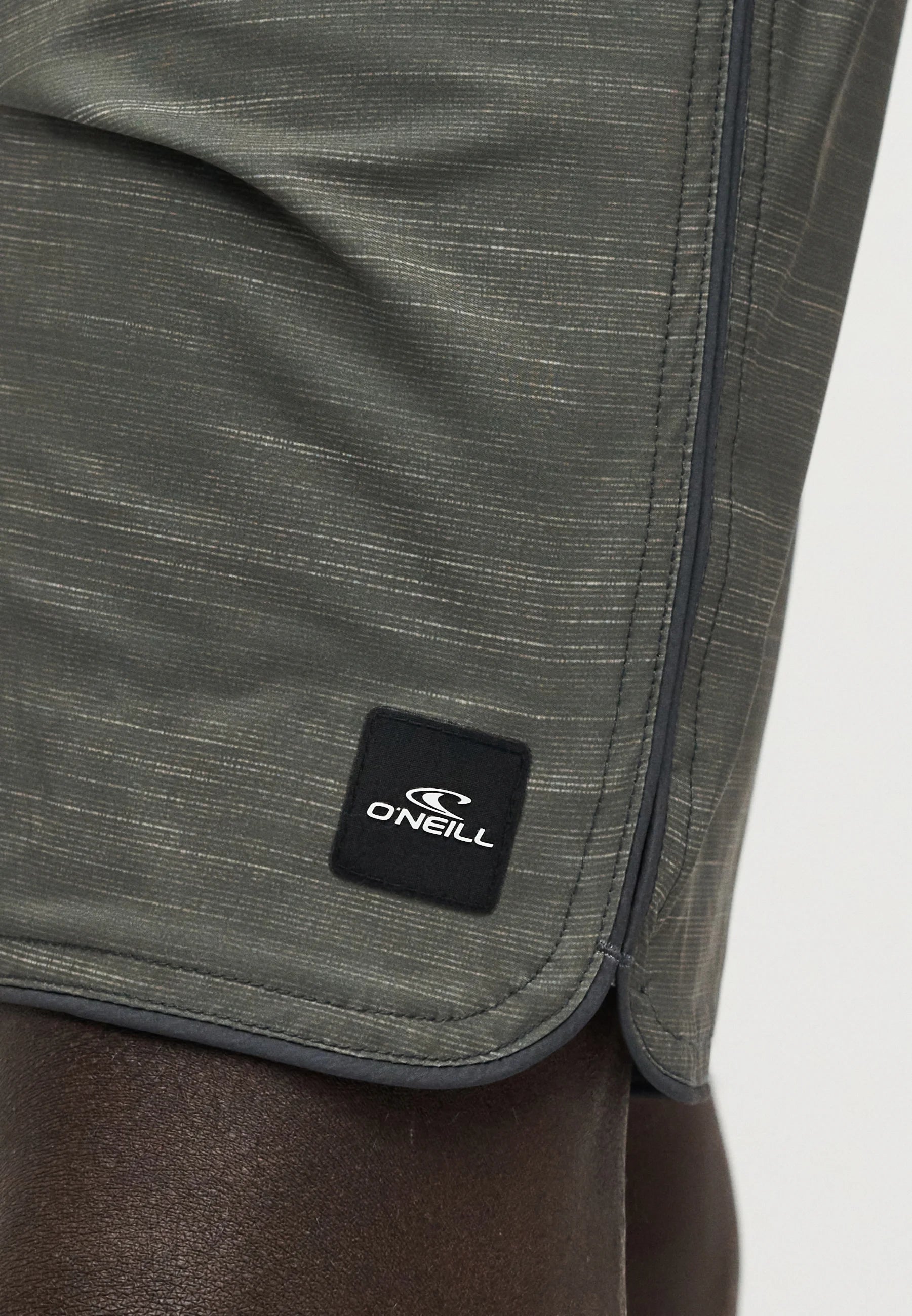 Plavecké šortky O’Neill Hyperfreak Mysto Block Scallop – Dark Olive