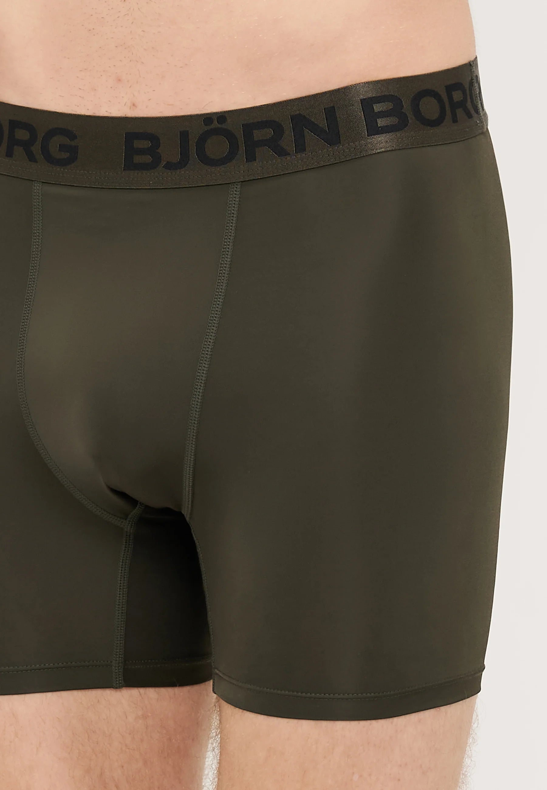 Björn Borg Sports 5 Pack Boxer Briefs – Pink, Blue, Black, Olive