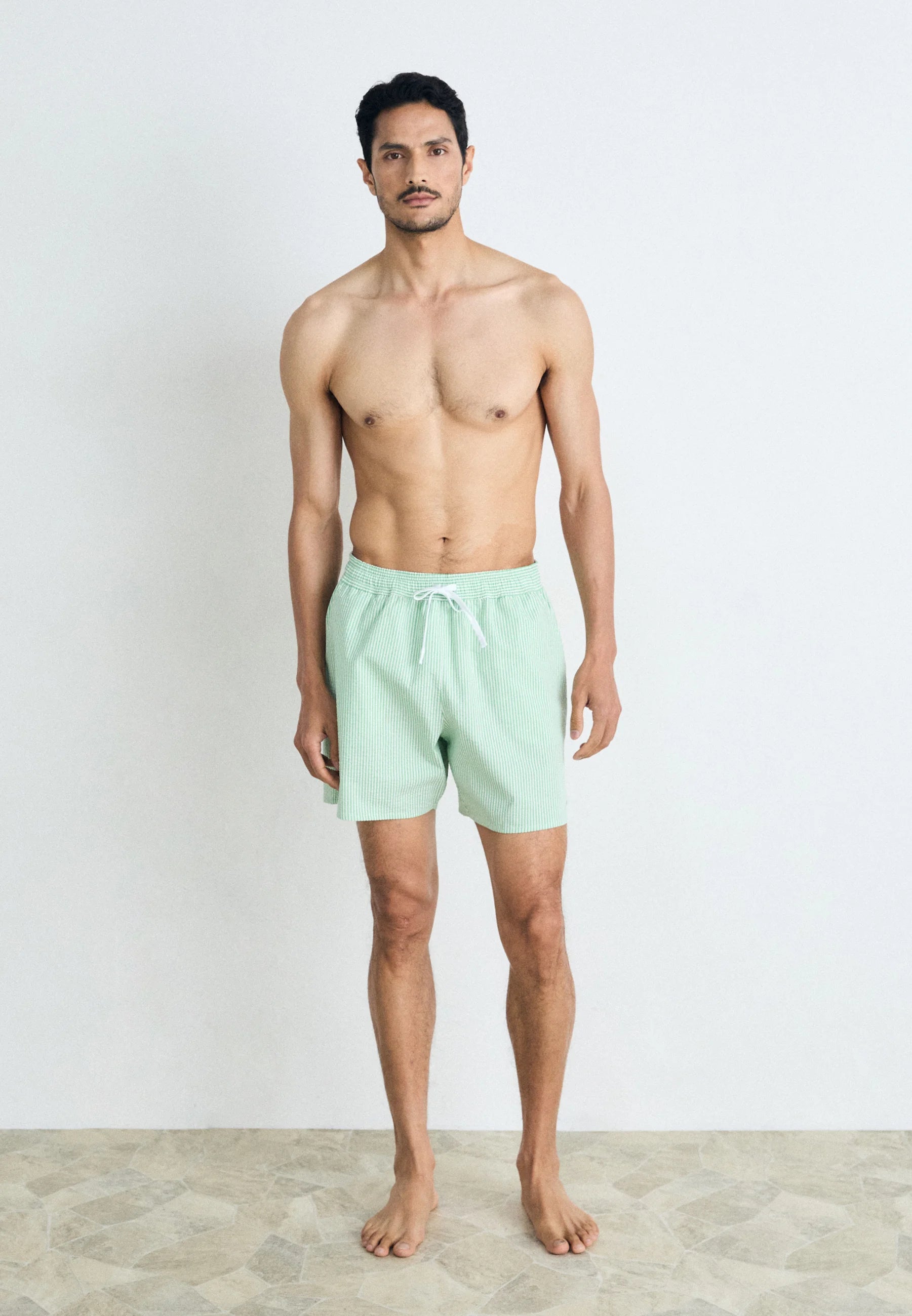 Plavky Lacoste – bílé, Liamone