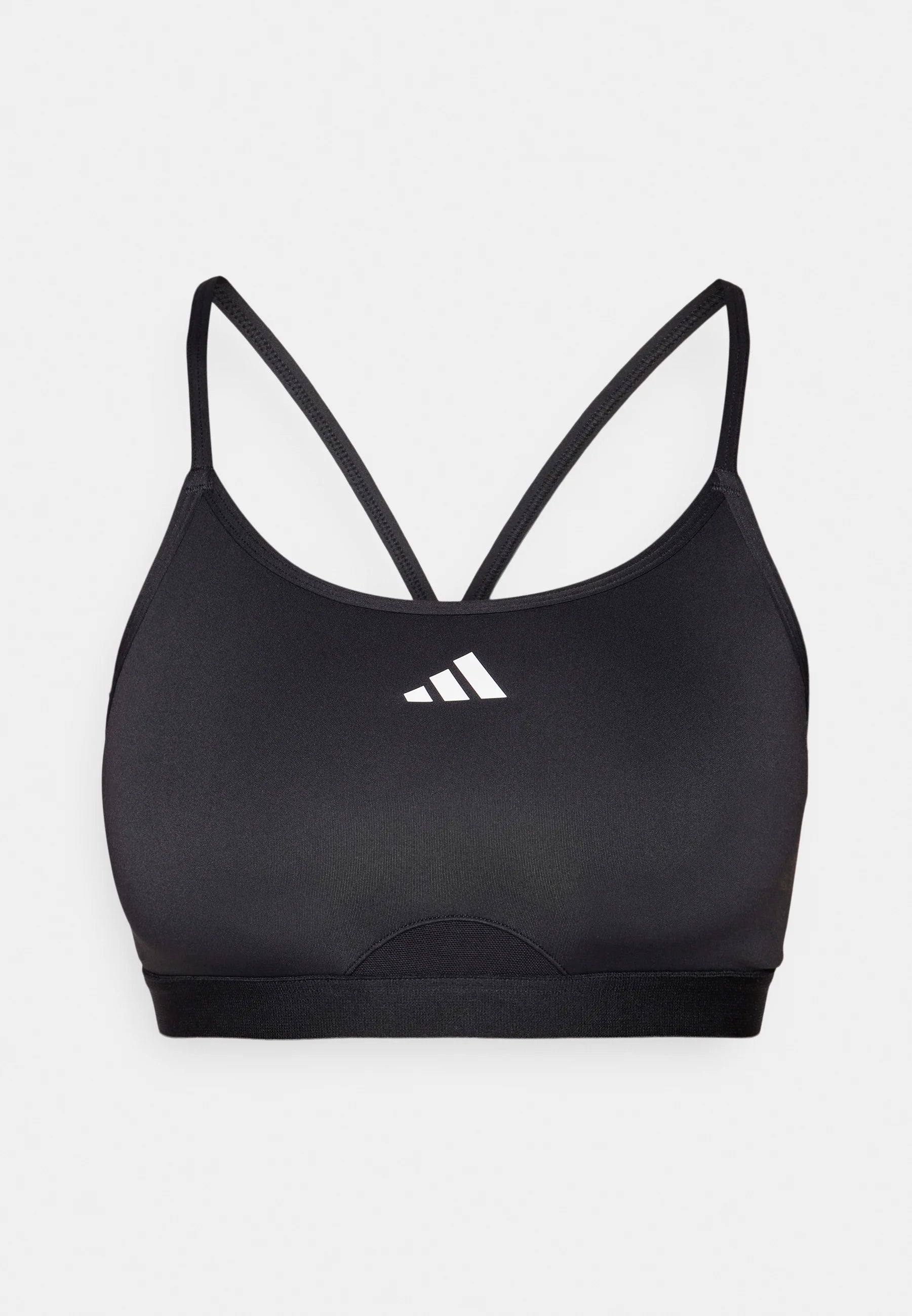 Soutien-gorge de sport Adidas Performance 3 Stripes Light Support – Noir