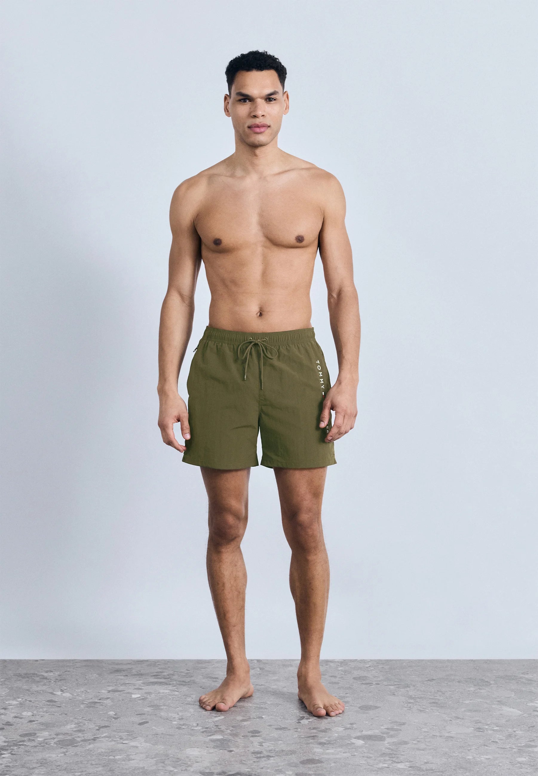 Short de bain Tommy Hilfiger – Vert armée