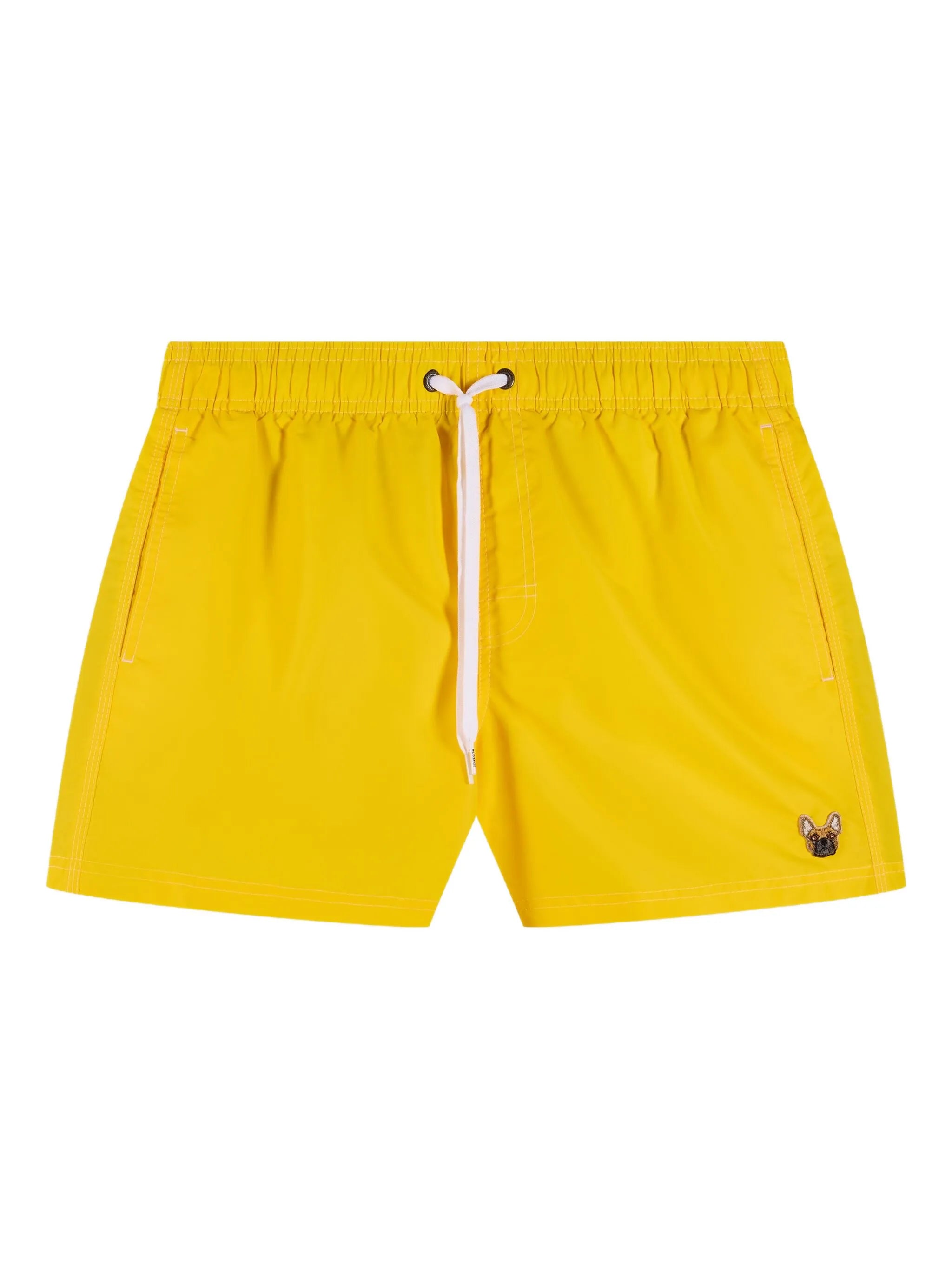 Short de bain rayé SUNDEK X Pelo Foundation – Jaune