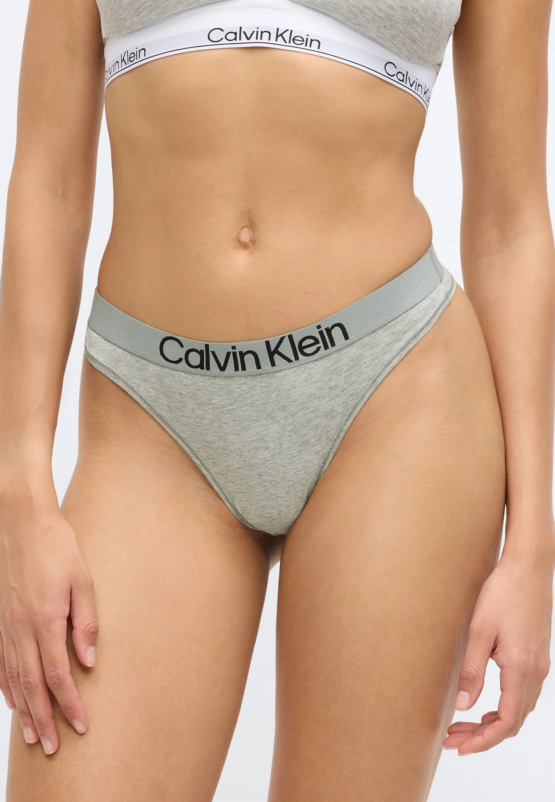 Calvin Klein Extra Soft 5er-Pack Tangas – Shoreline, Breezy Blue, Grey Heather