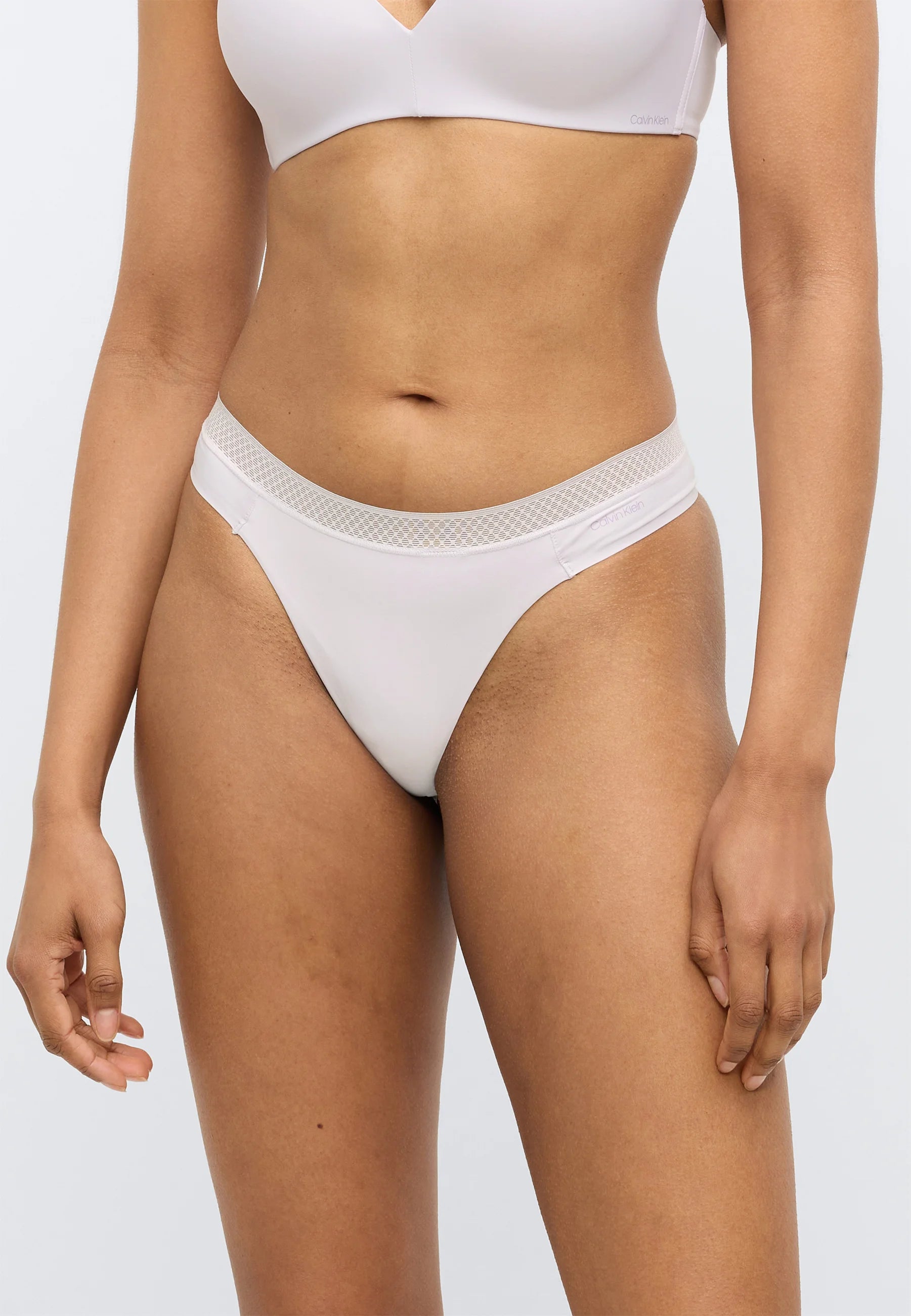 Calvin Klein Seductive Comfort Thong – Frosty Lilac