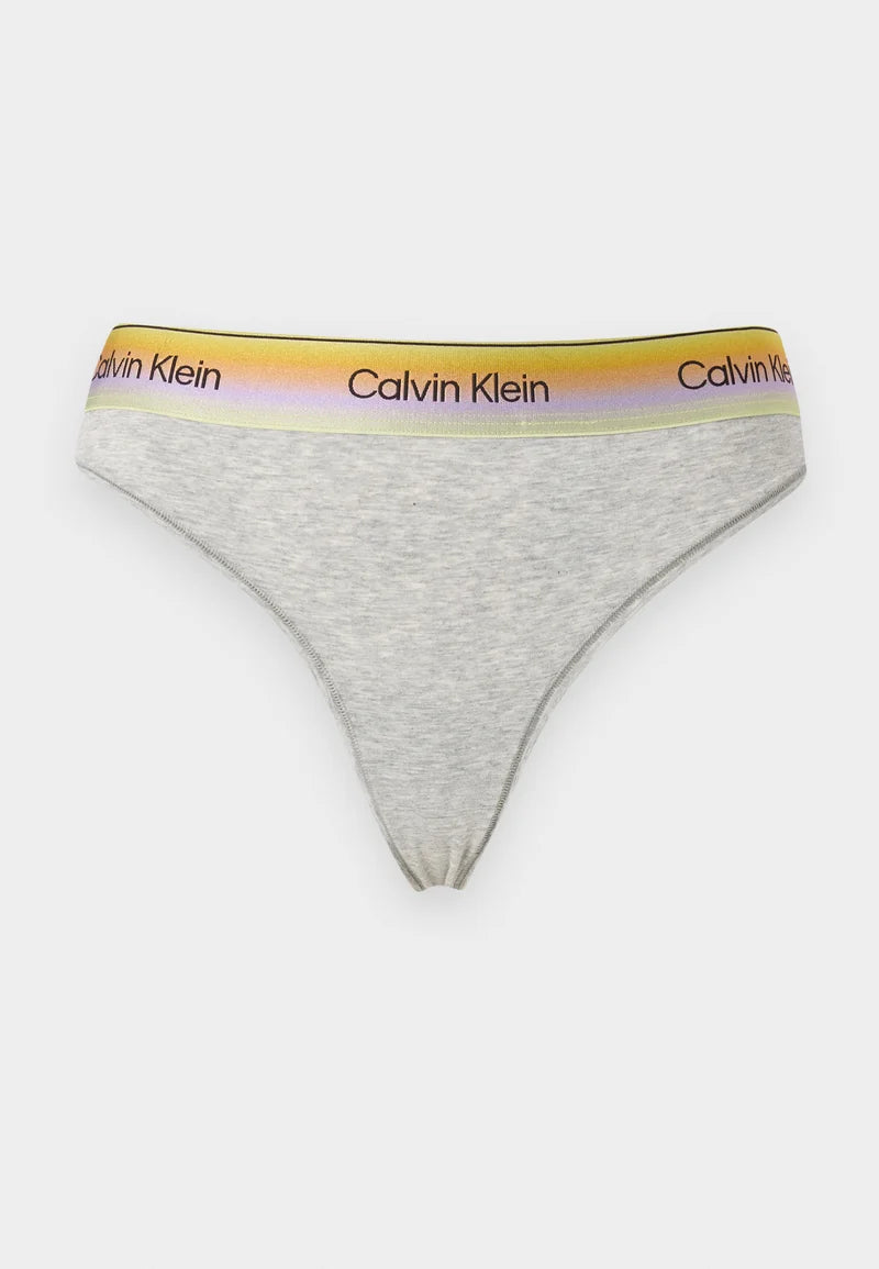 String Calvin Klein Pride – Gris chiné