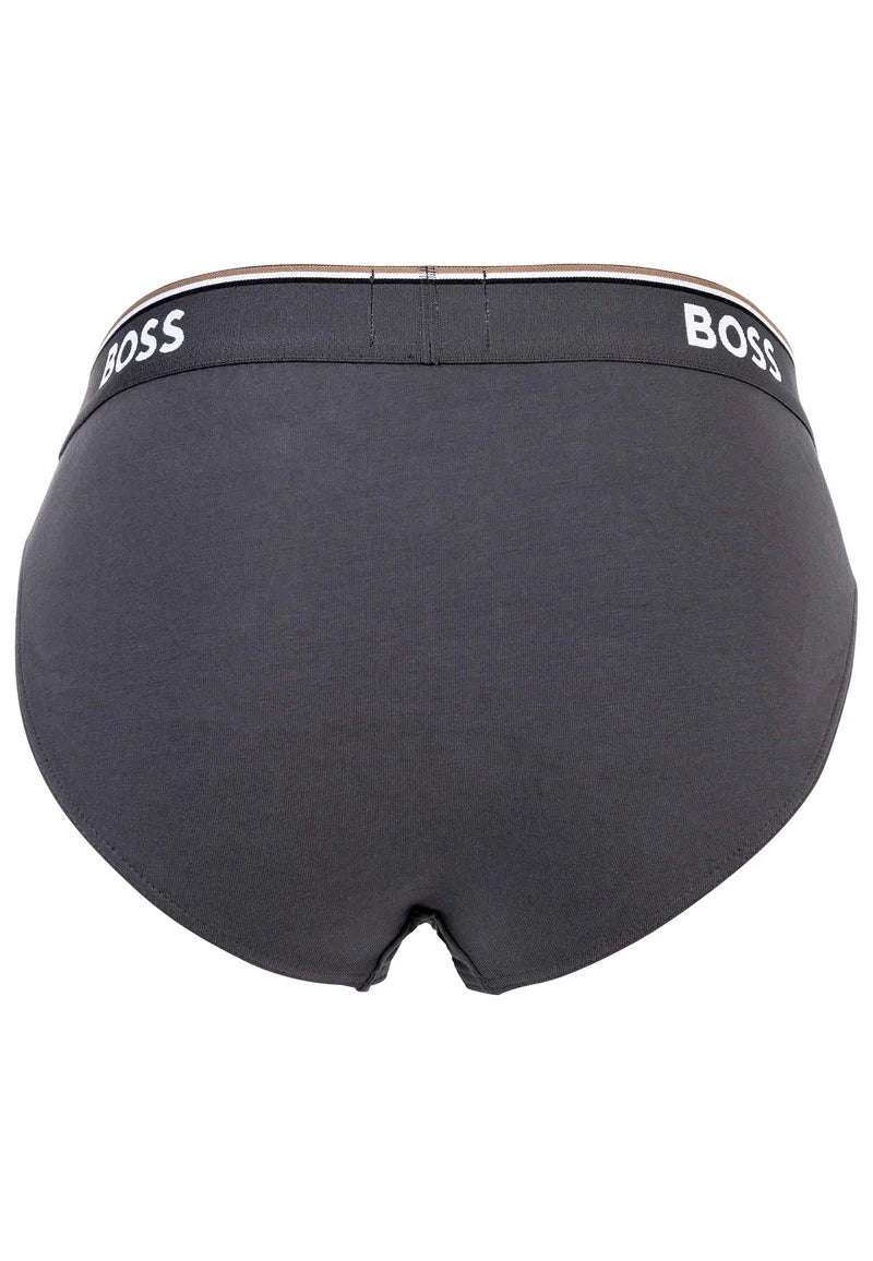 BOSS Lot de 6 slips Power Stretch – Bleu
