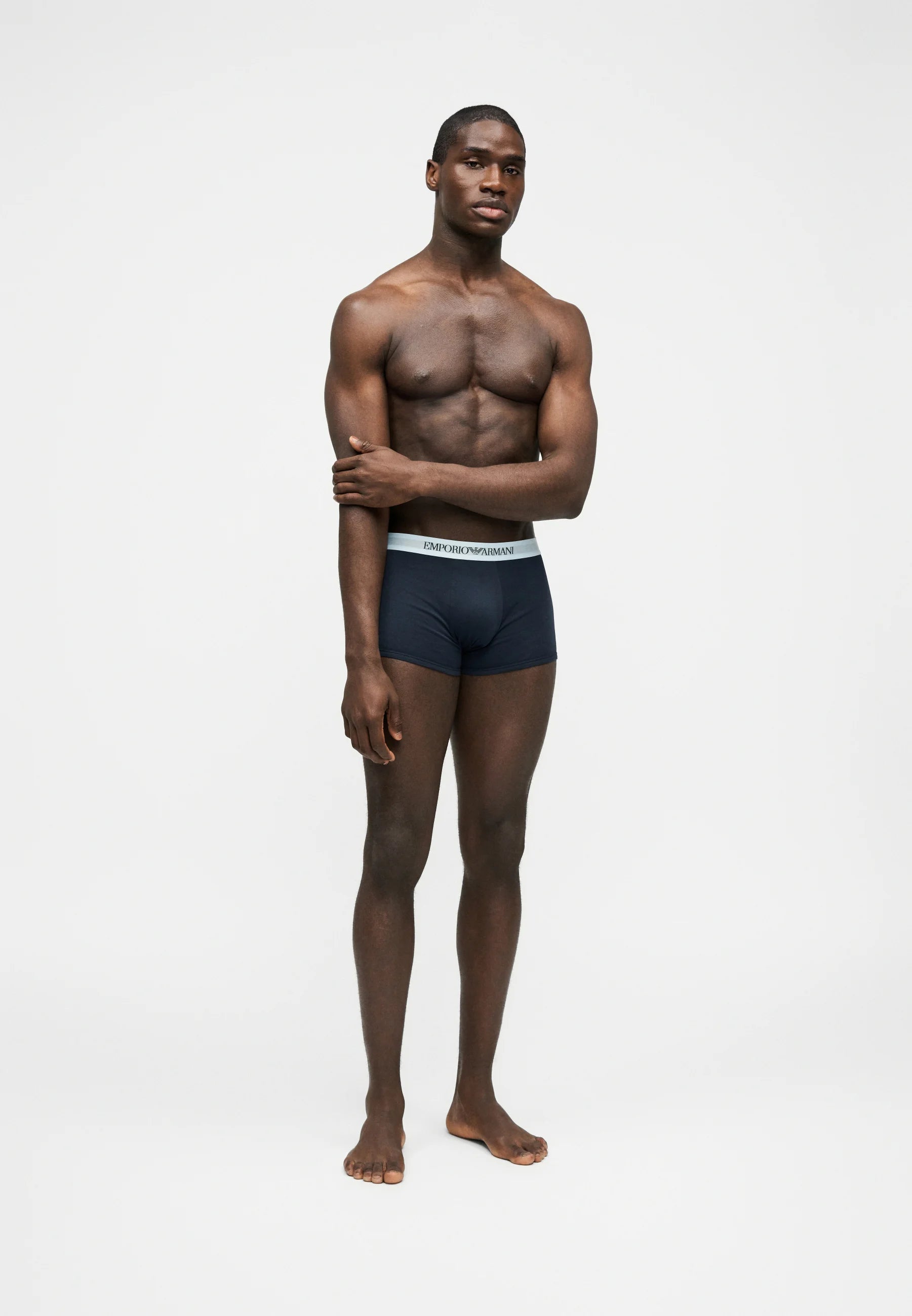 Lot de 3 boxers Emporio Armani PURE - Bleu