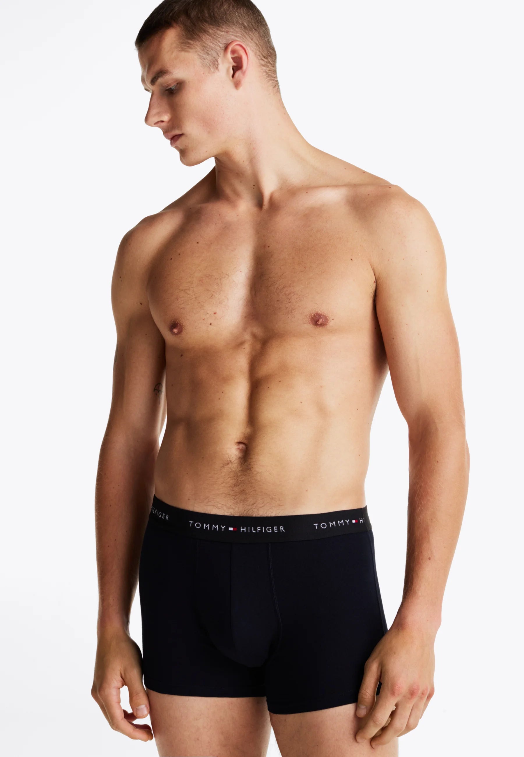 Tommy Hilfiger Signature Trunk 5 Pack – jasně modrá, Grape Valley, černá