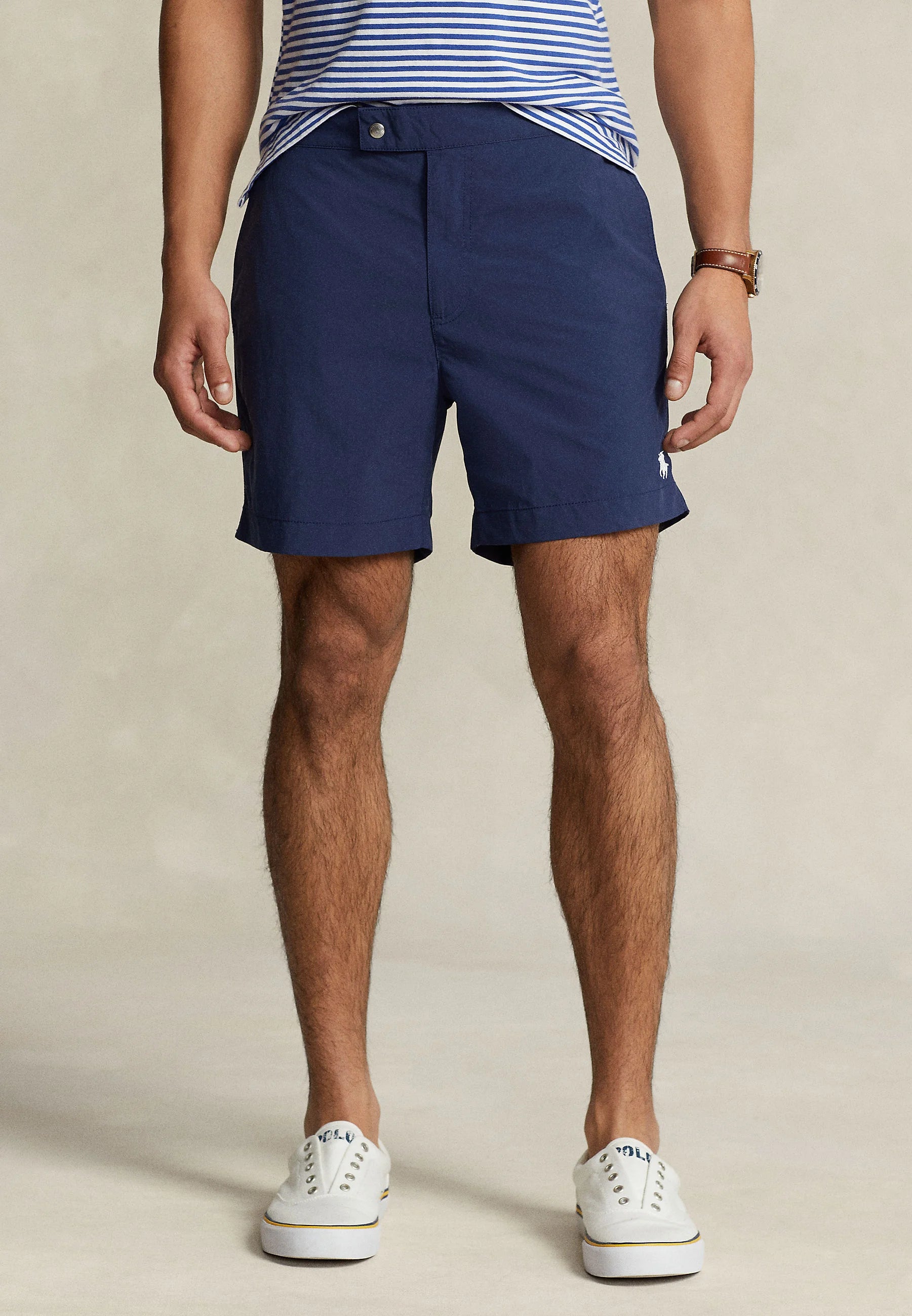 Polo Ralph Lauren Newport Navy Monaco Swim Shorts – Navy