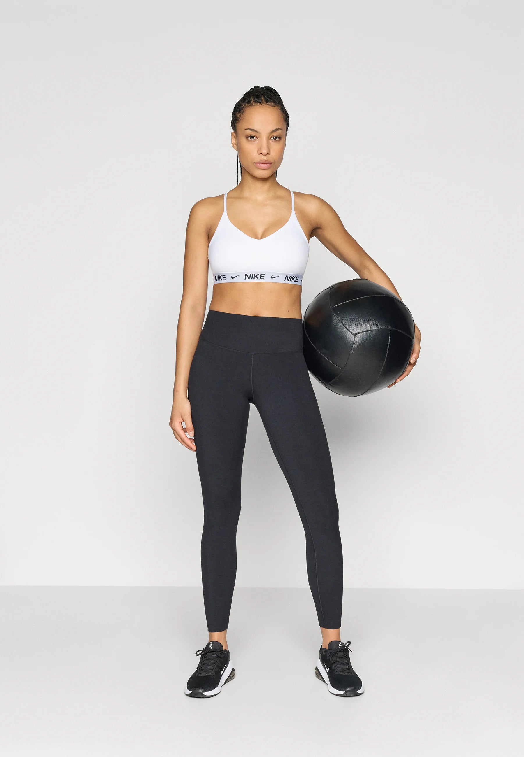 Nike Performance Indy Light Support Bra – White, Black