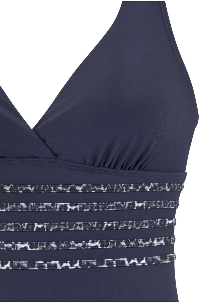 Maillot de Bain LASCANA Leo – Léopard Marine