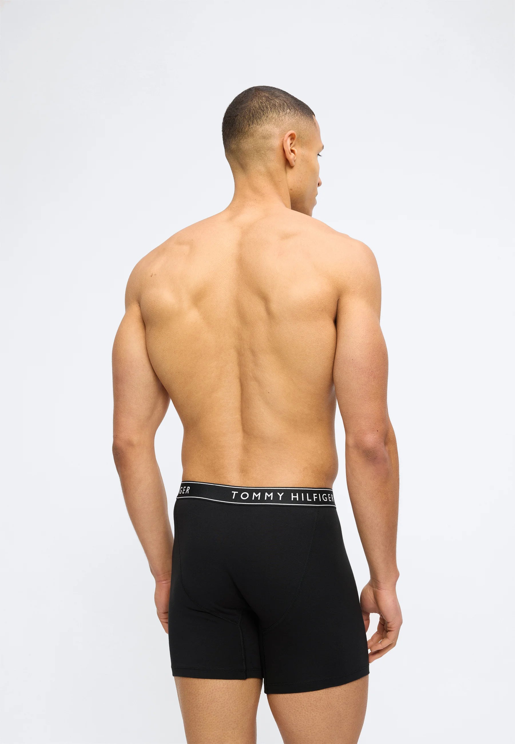 Tommy Hilfiger Everyday Essentials Button Fly Confezione da 2 boxer - Nero
