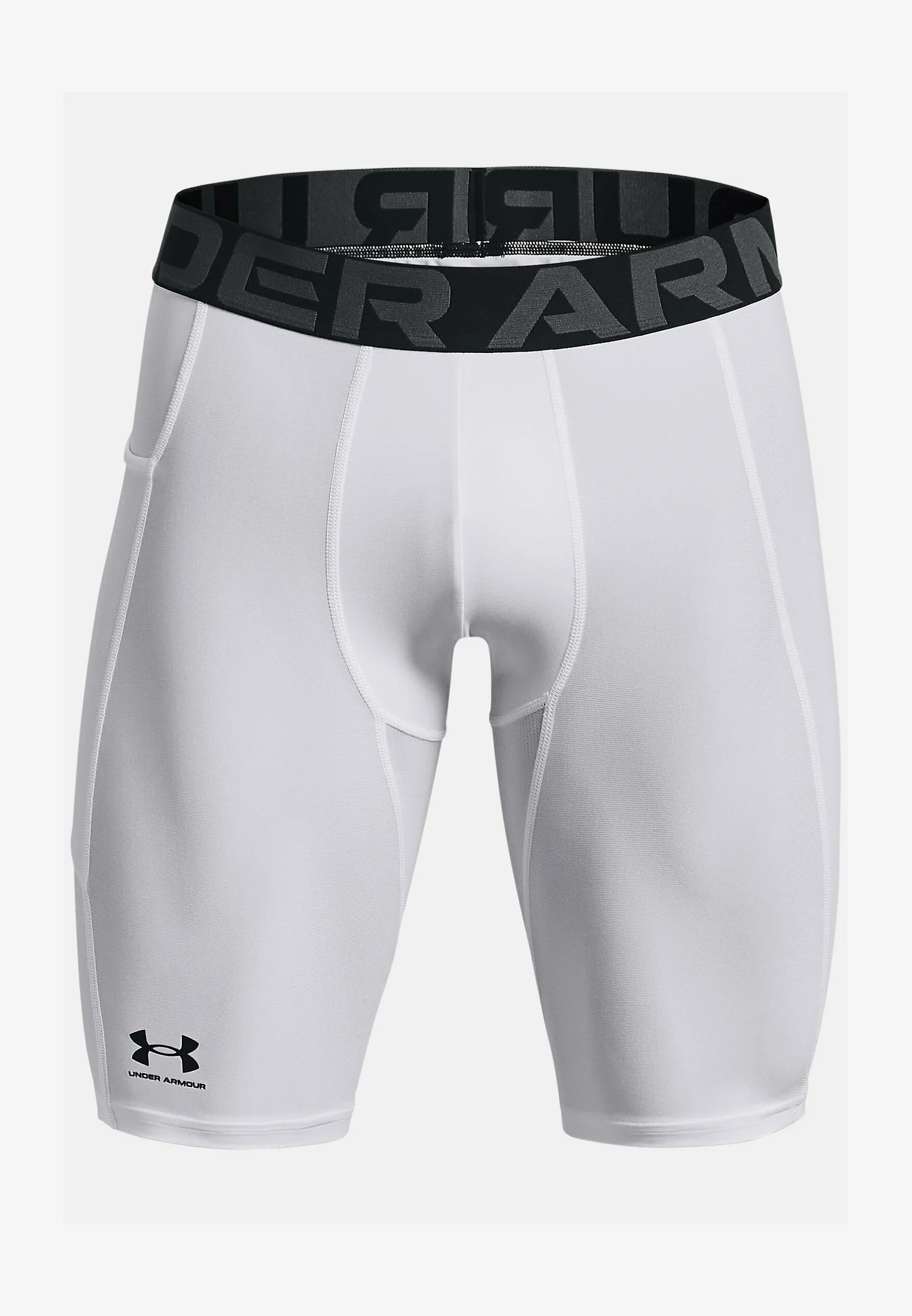 Spodnie Under Armour HeatGear Pocket Performance – białe