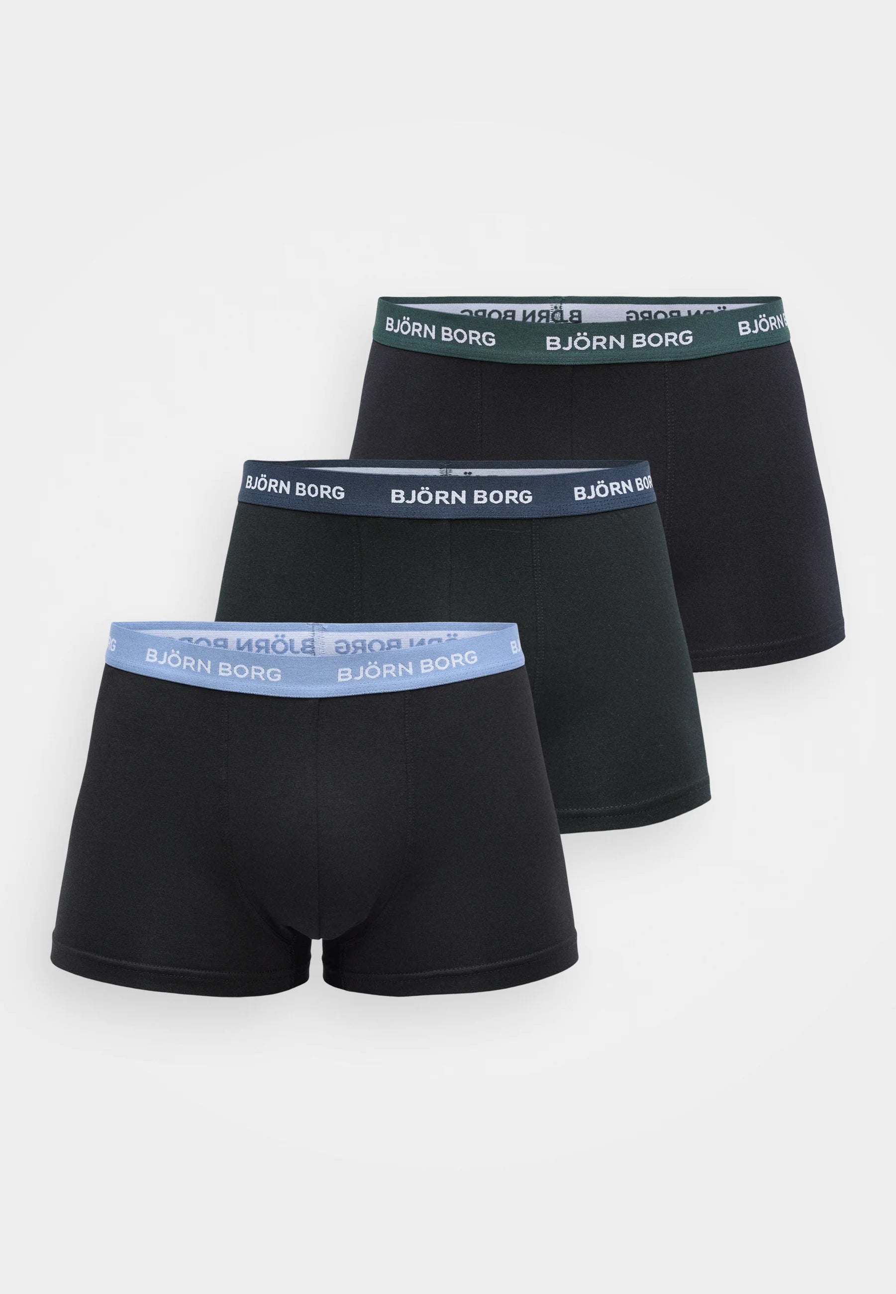 Björn Borg Stretch Trunk 3 Pack – Trunks – Black