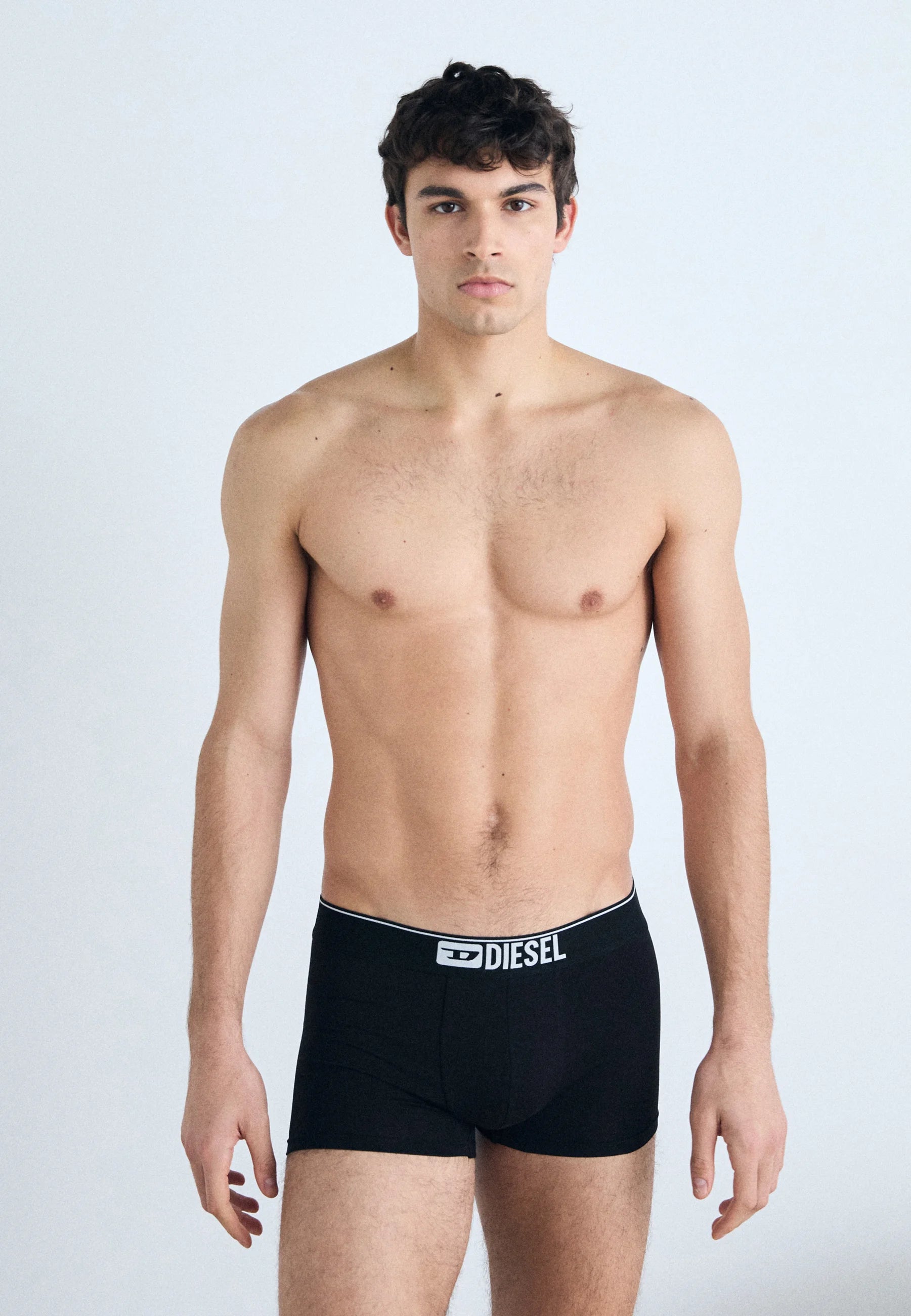 Lot de 3 boxers Diesel Damien Essential - Noir