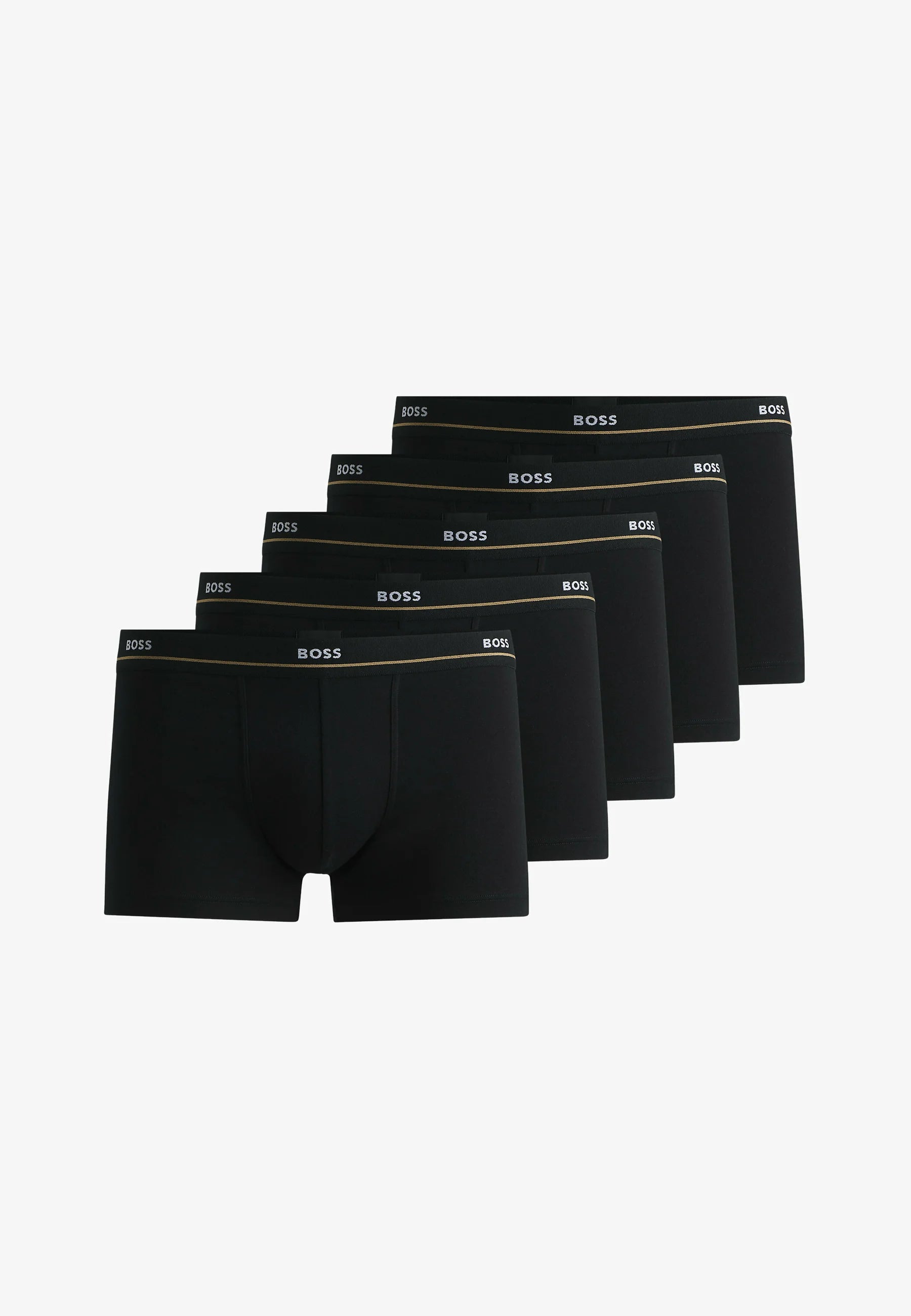 Lot de 5 boxers BOSS – Noir trois