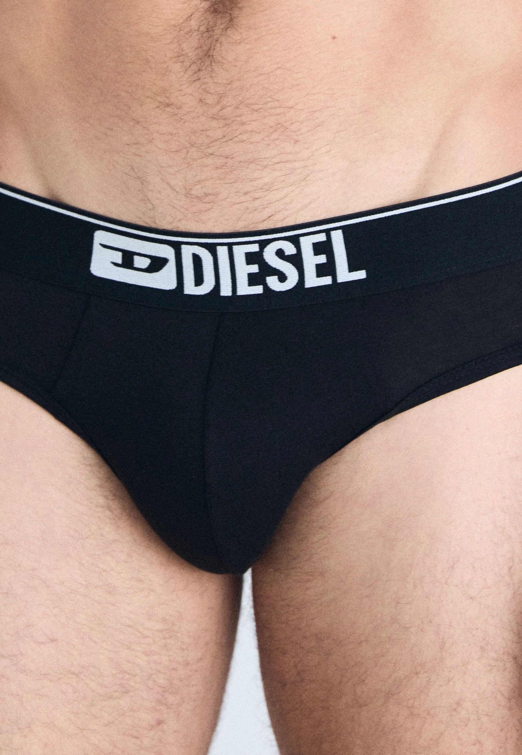 Diesel Andre 3er-Pack Slips – Schwarz