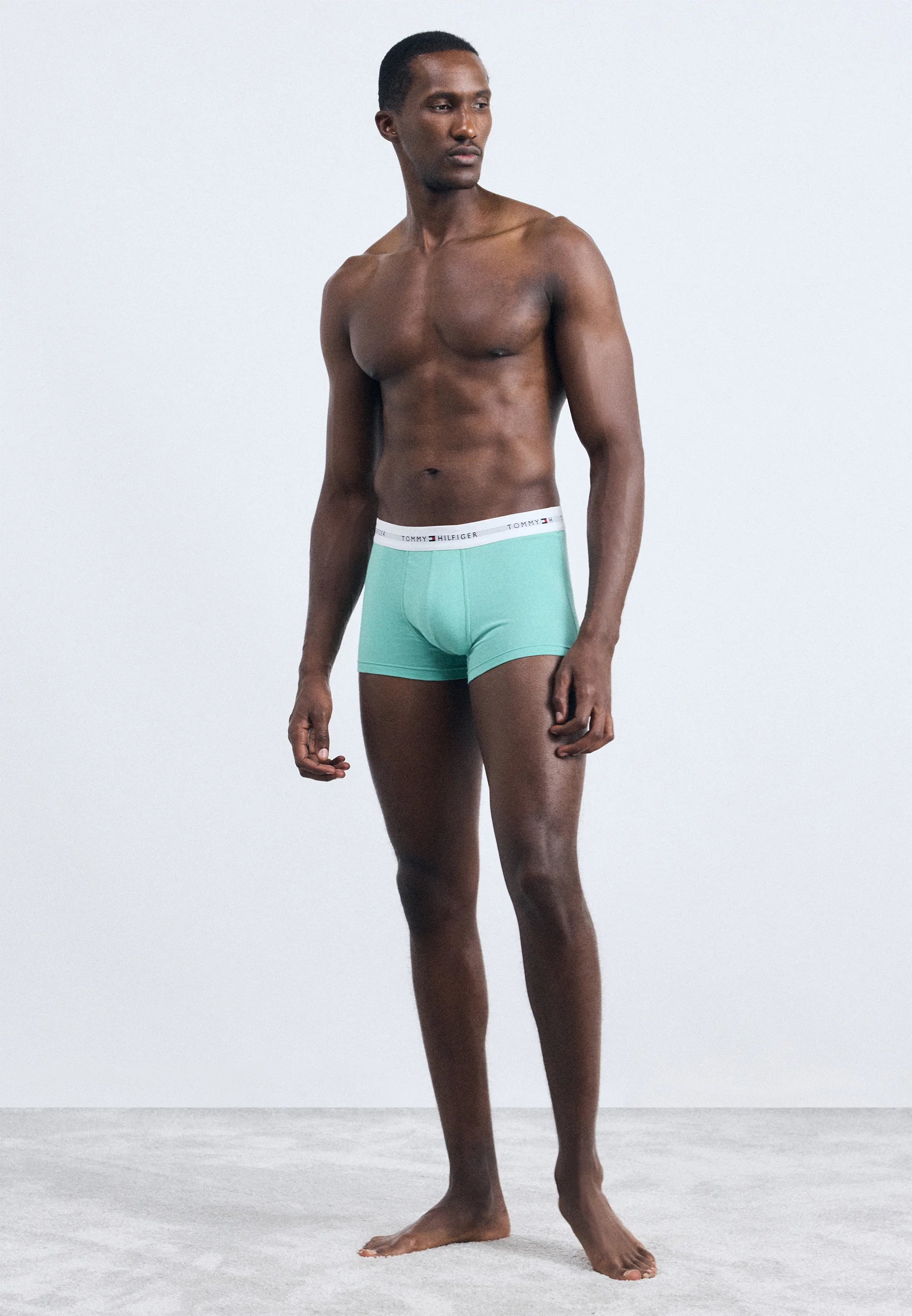 Tommy Hilfiger Signature Trunk 3 Pack – Mint Jade, Olympic Green, Navy