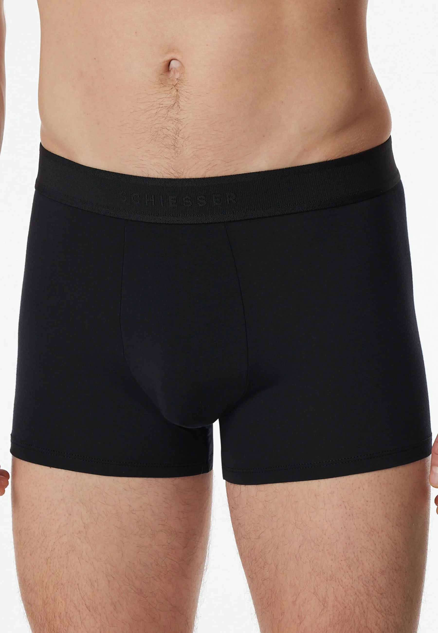 Schiesser Modal Stretch Trunks – Black