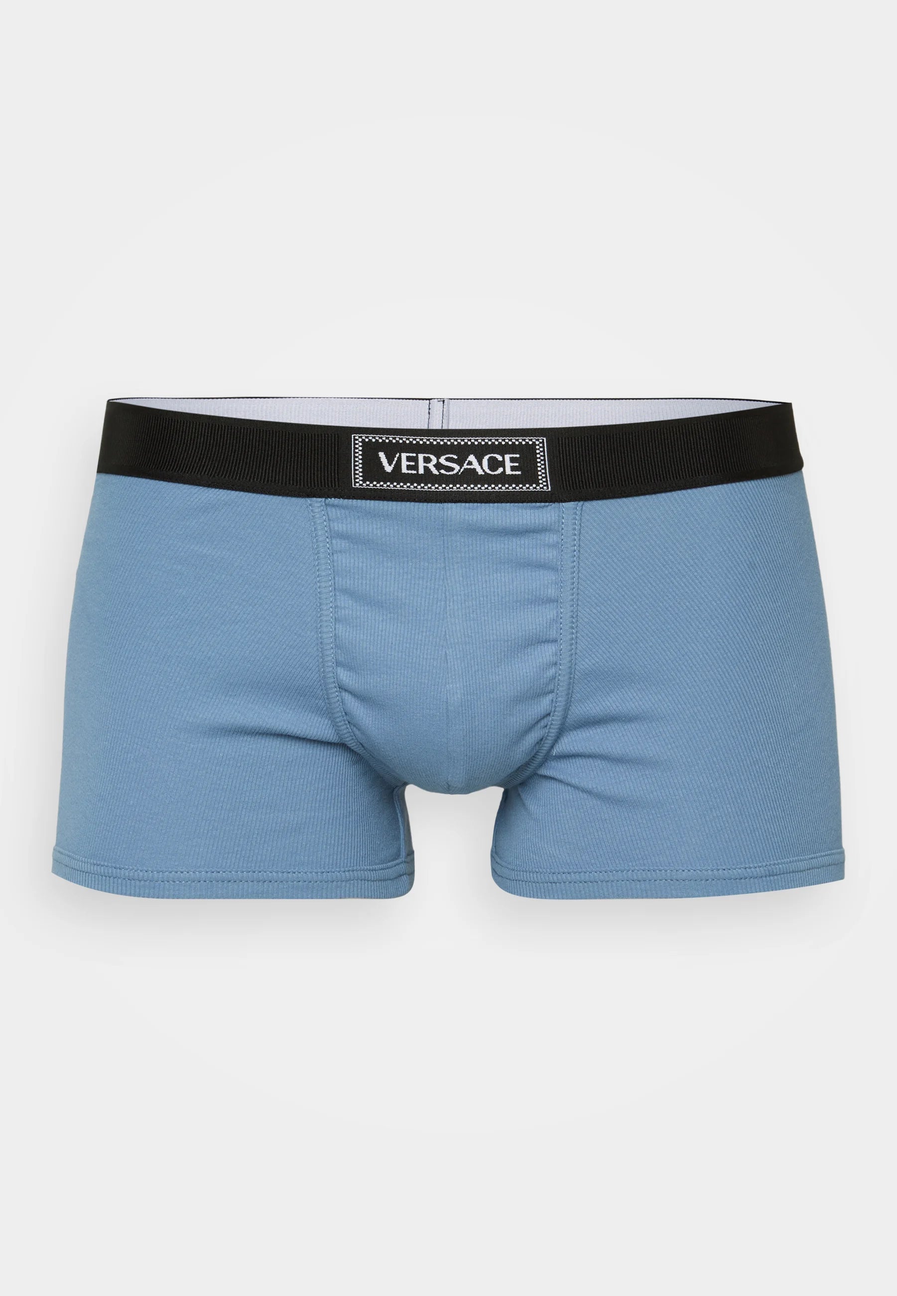 Versace Baumwoll-Stretch-Unterhose – Steinblau