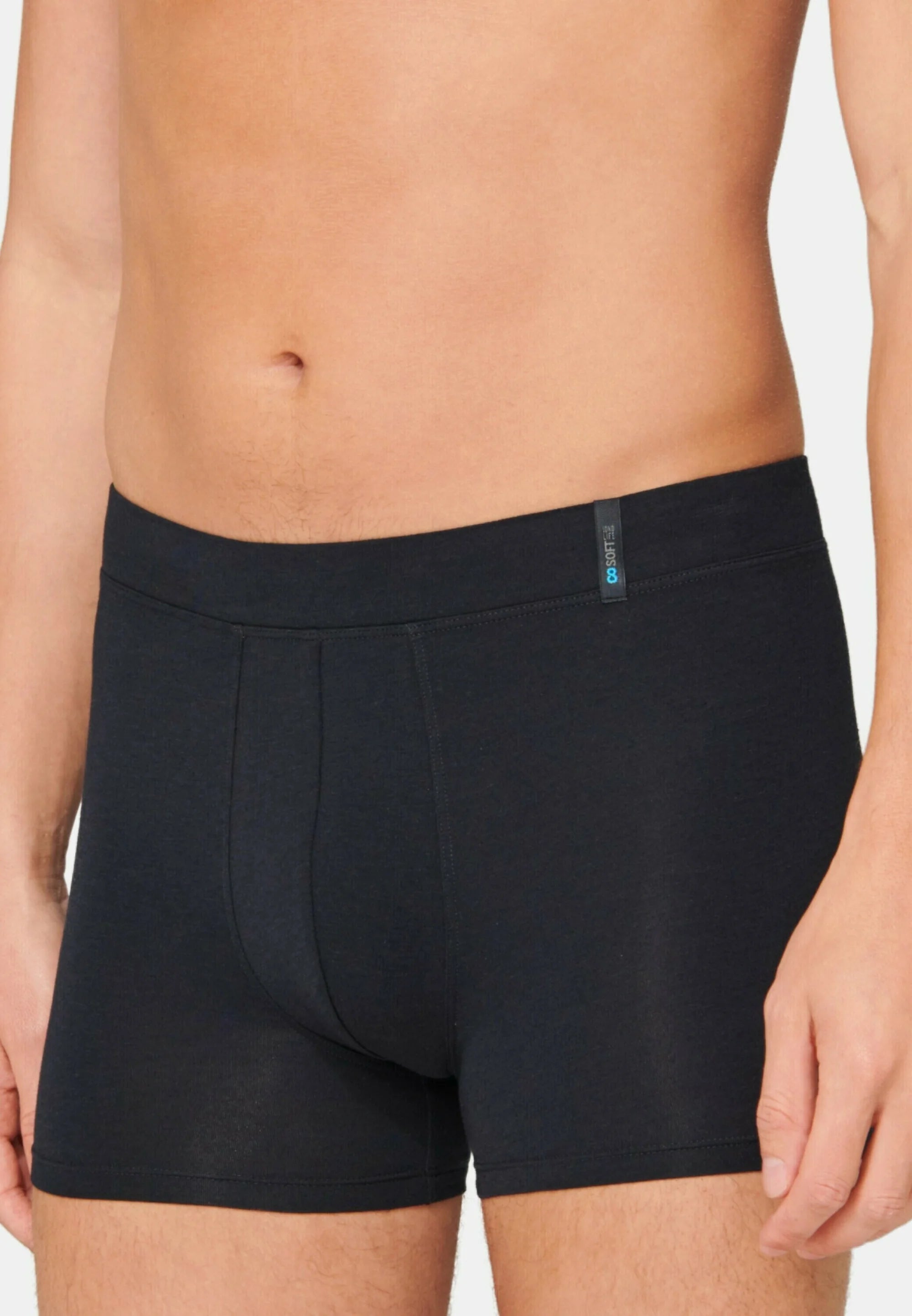 Lot de 4 boxers Schiesser Long Life Soft – Bleu Noir