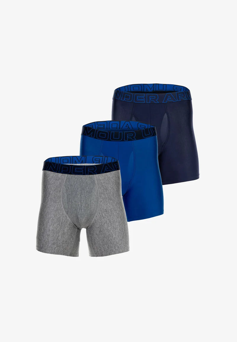 Under Armour Performance Trunks – 3 Pack – Blue, Grey