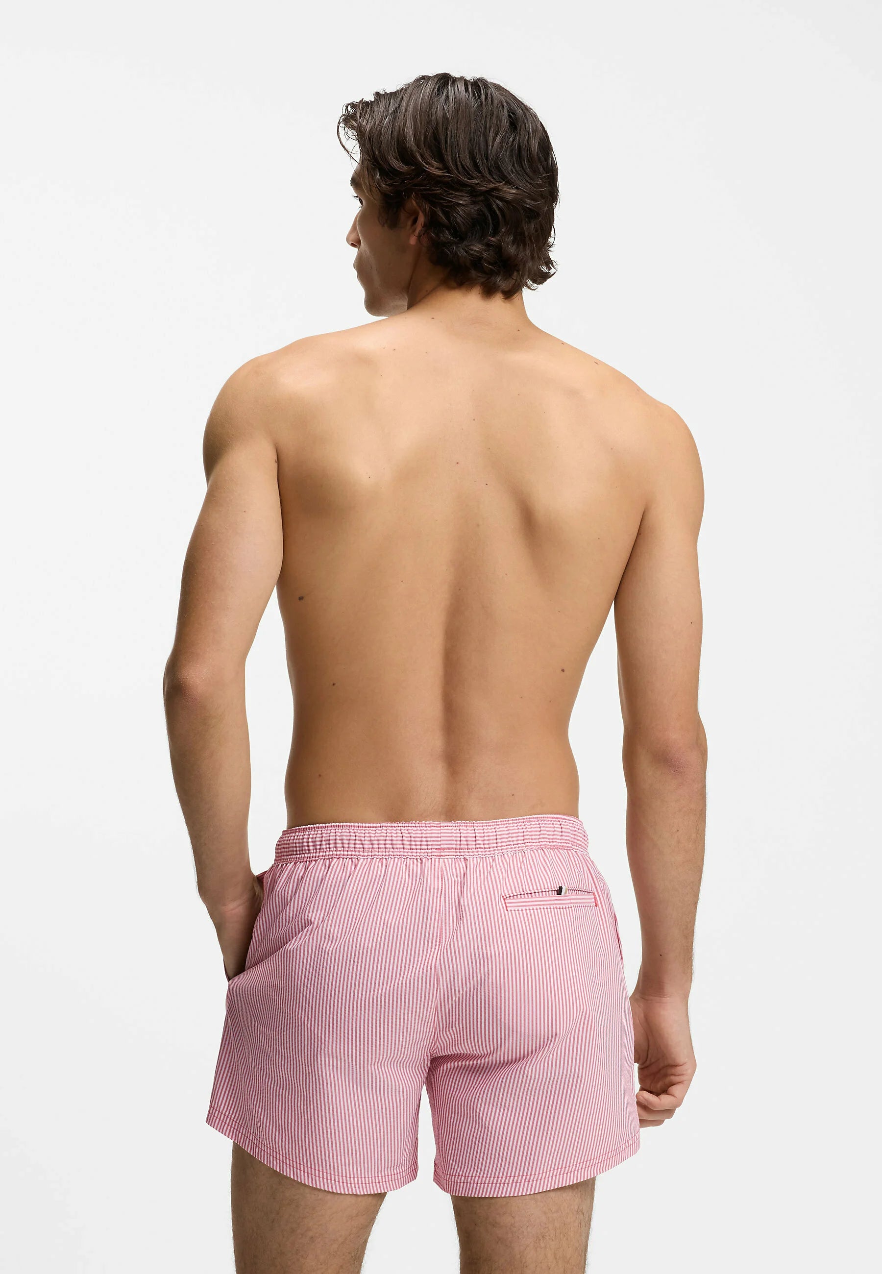 Short de bain BOSS Velvetfish – Dark Red Nine
