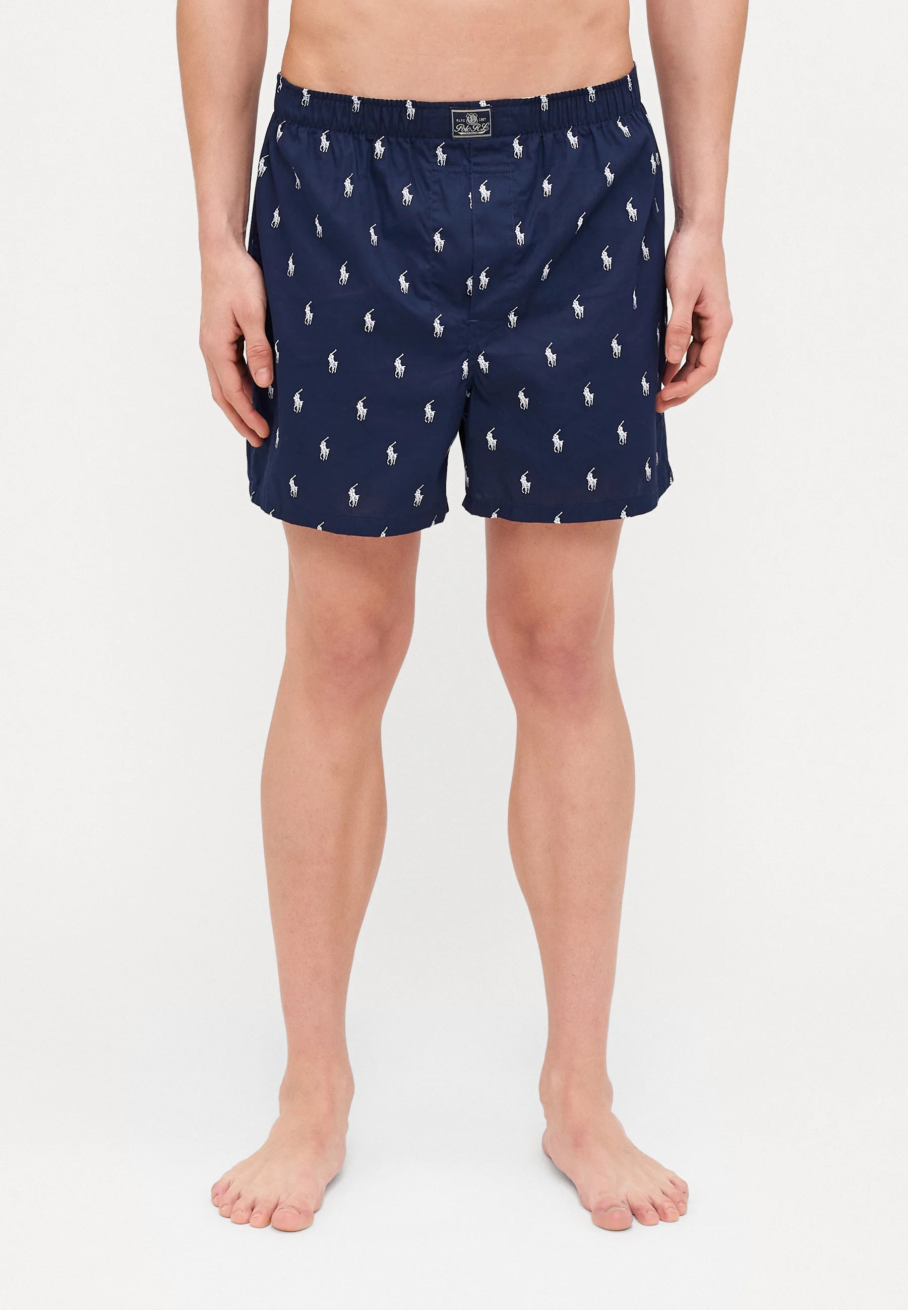 Polo Ralph Lauren Cotton Open Boxer Shorts – 3 Pack – Pistachio, Navy