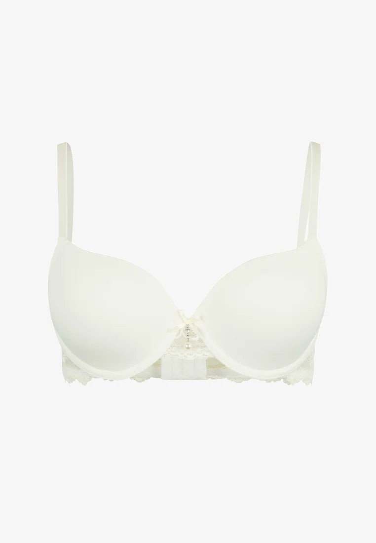 LASCANA Nina Spitzen-Bügel-BH – Creme