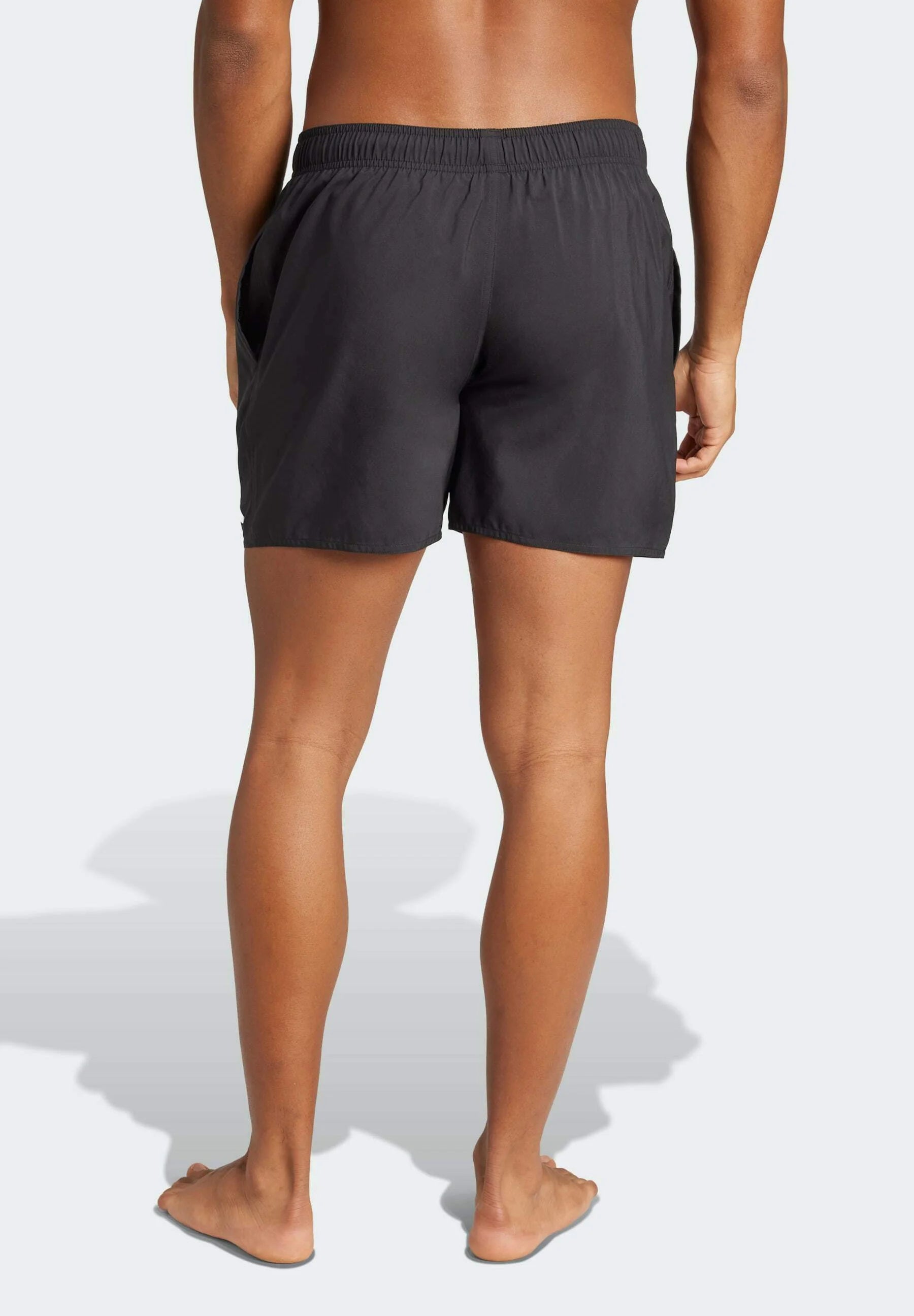 Plavecké šortky Adidas 5 palců – černé, bílé