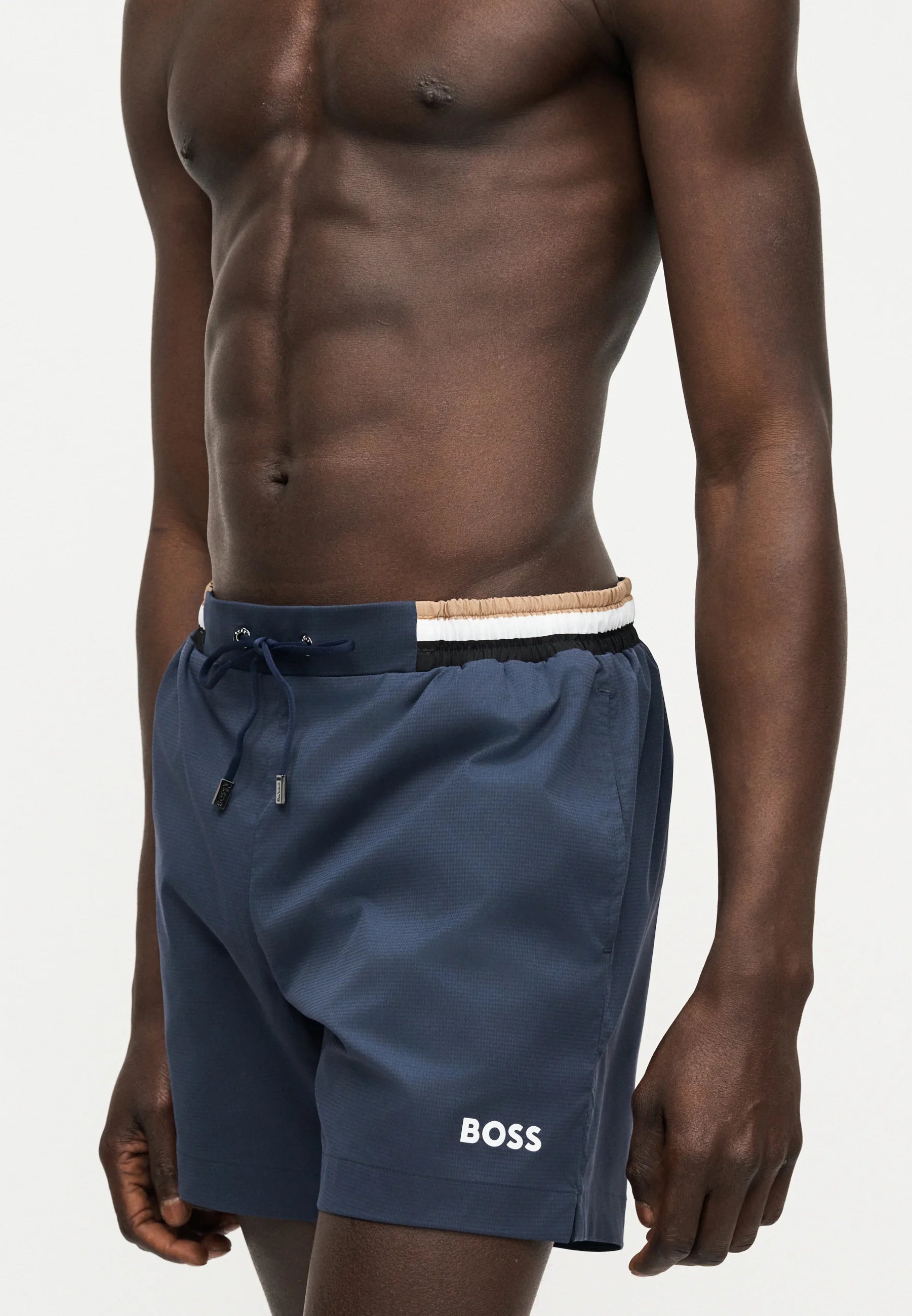 Plavecké šortky BOSS Isle – Navy