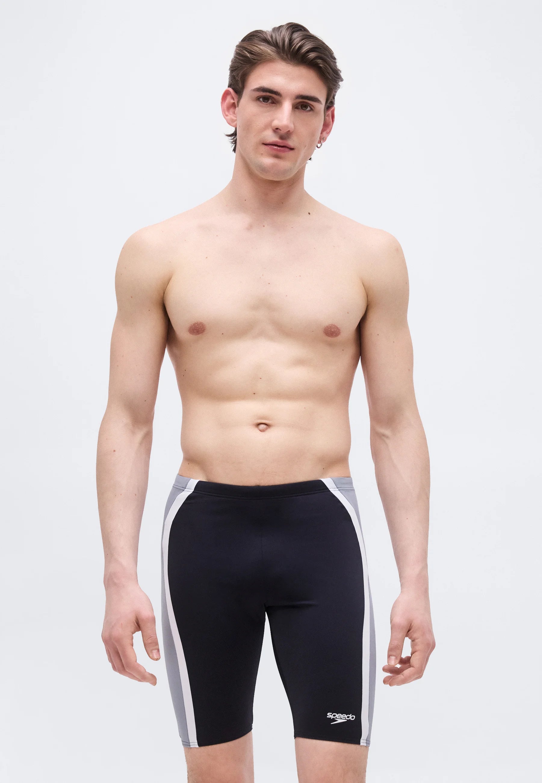 Speedo Splice Jammer – antracit, olověná šedá