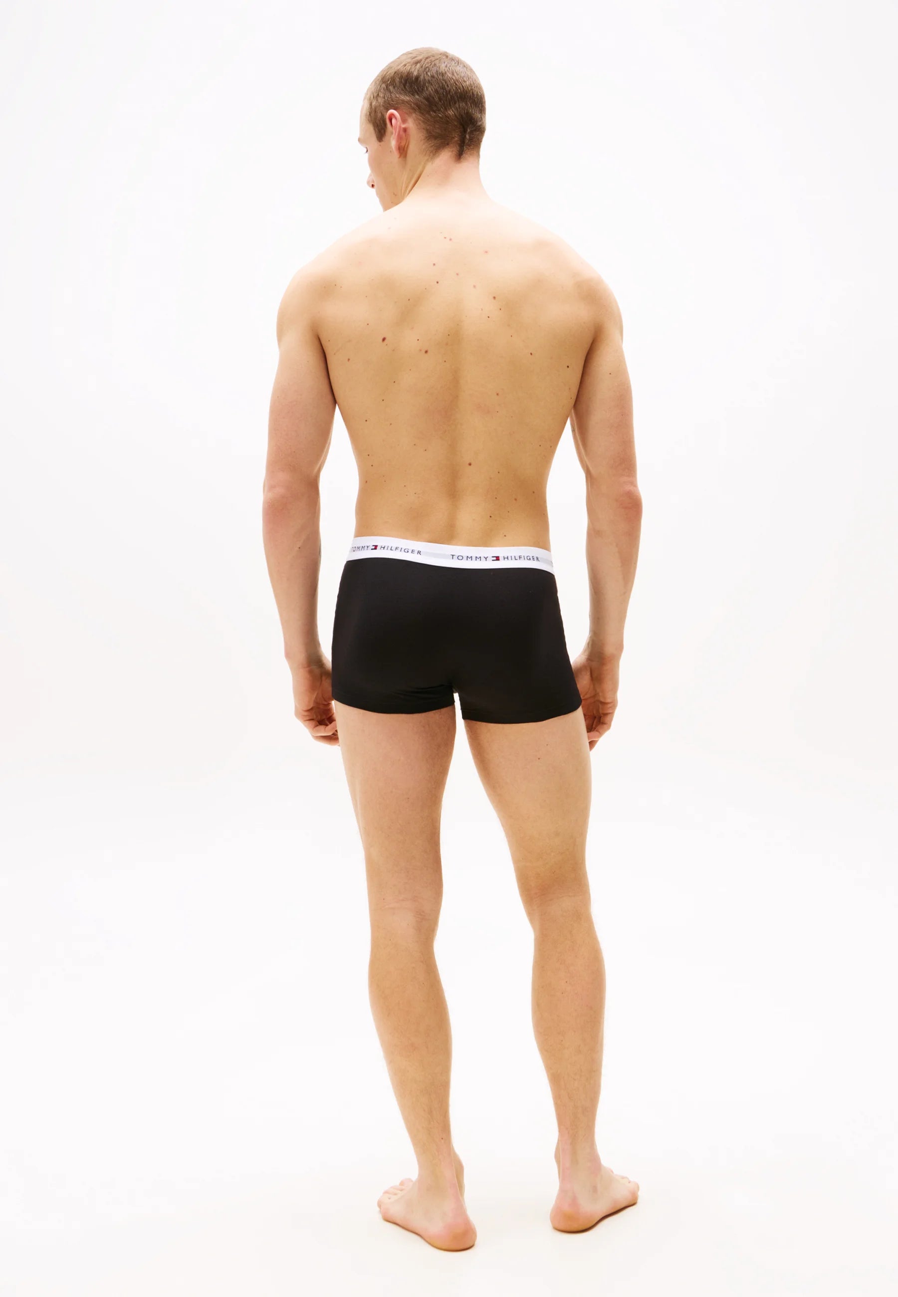 Tommy Hilfiger Signature Trunk 3 Pack – Noir, Blanc