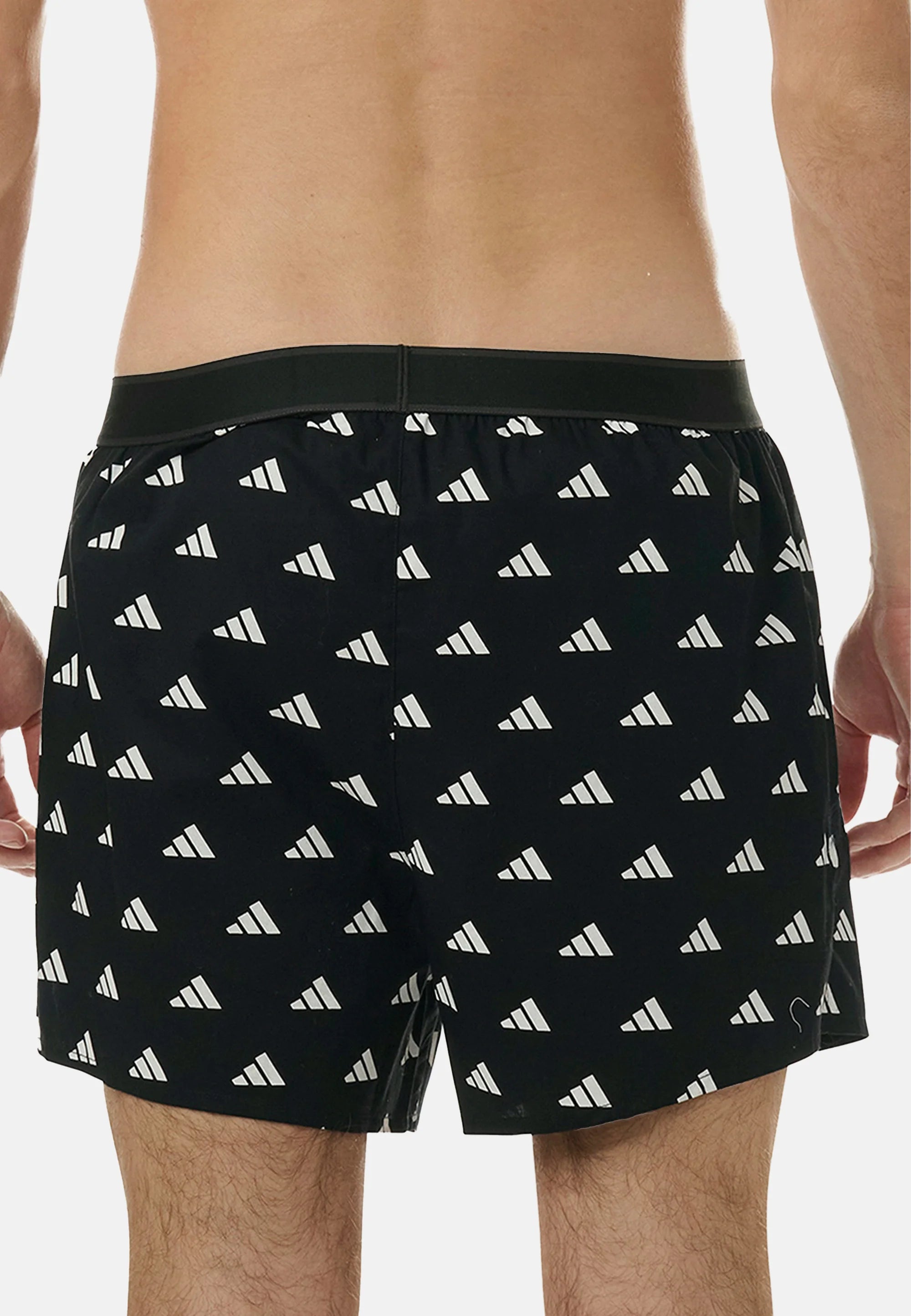Adidas Sportswear 6 Pack Boxer Shorts – Black