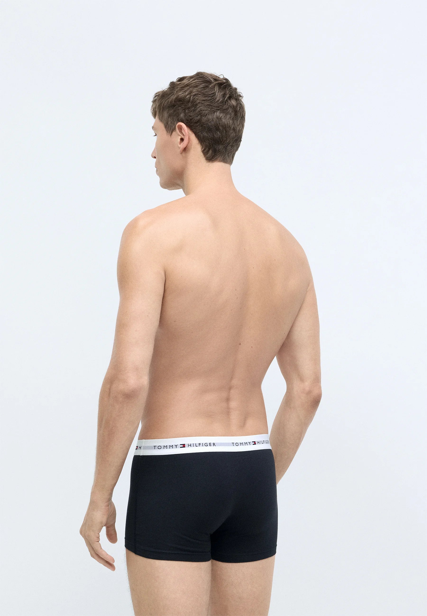 Tommy Hilfiger Trunk 7 Pack – černá, vícebarevná, černá melanž