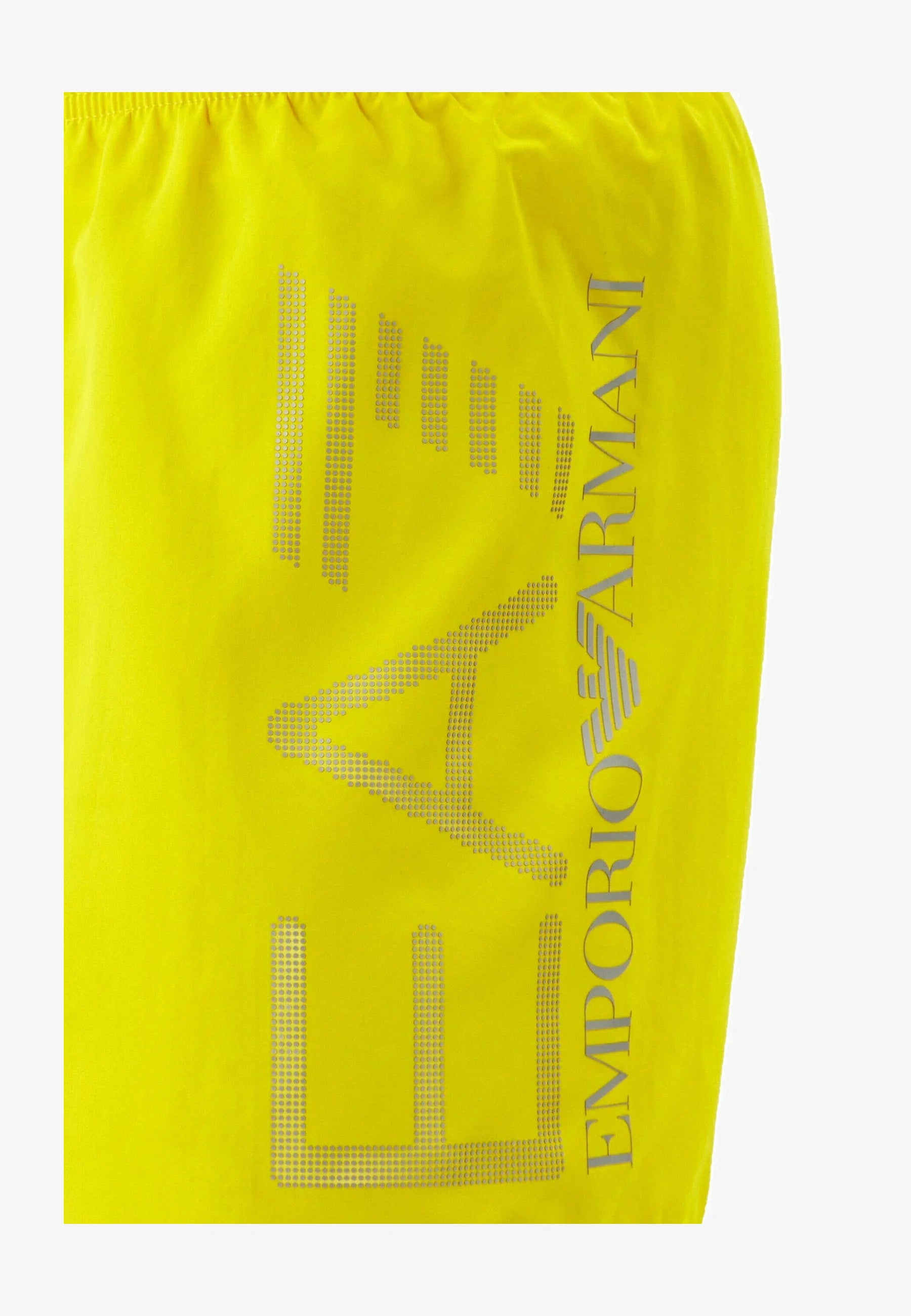 Short de bain Emporio Armani EA7 Water Logo – Jaune